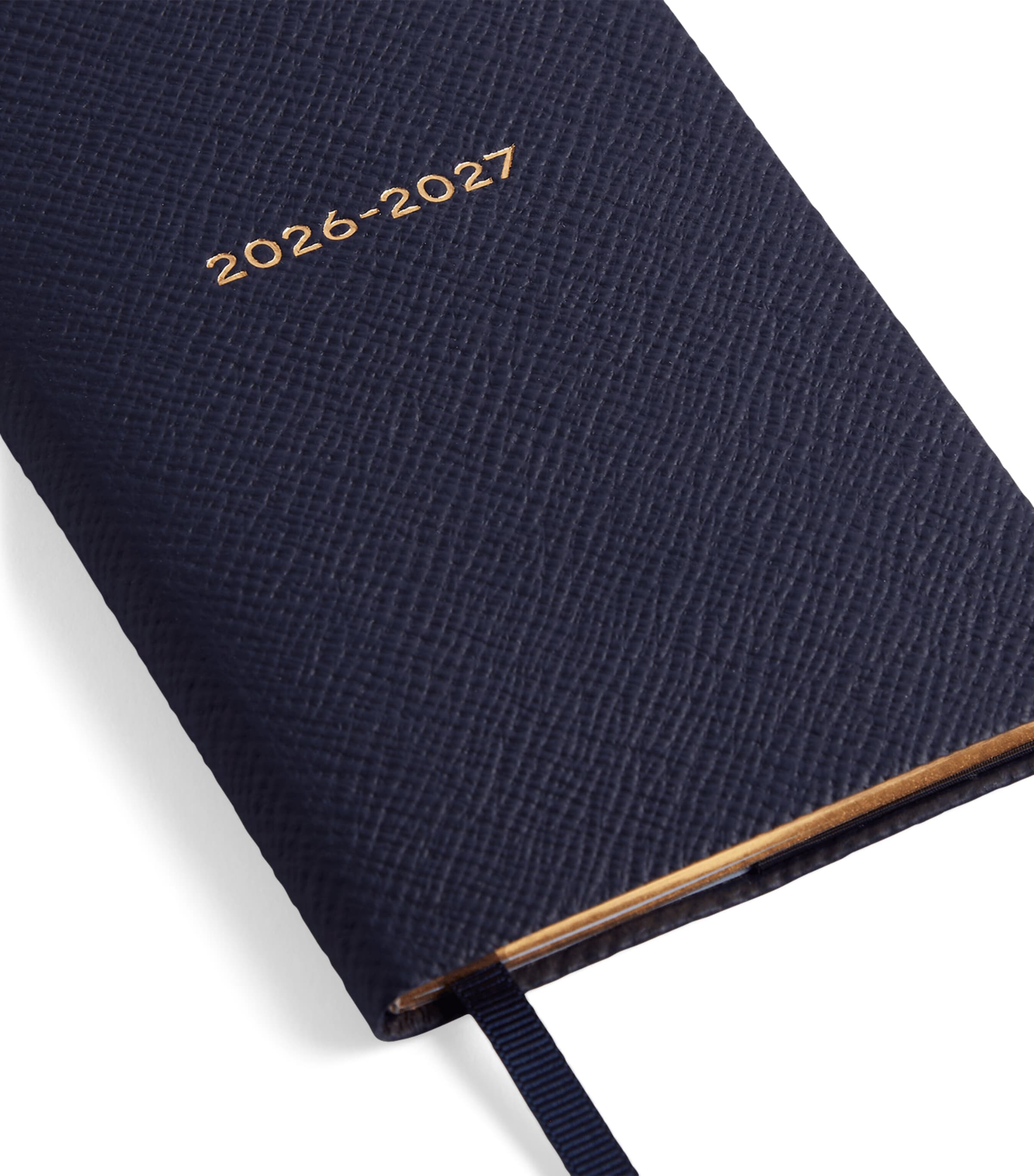Smythson Leather Panama 2026/27 Diary Navy Image 5