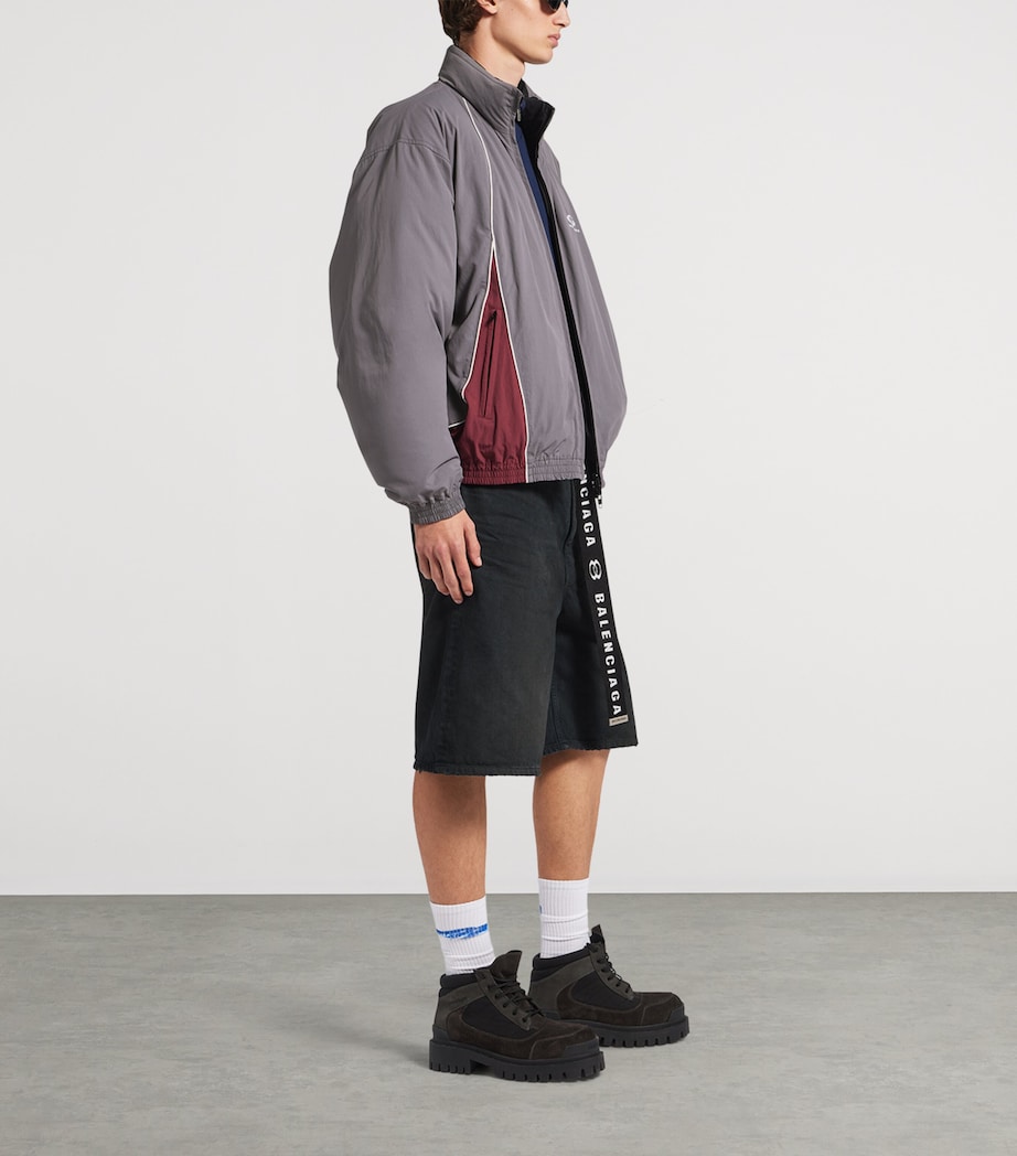 Balenciaga Mens Down-Filled Reversible Track Jacket Image 2