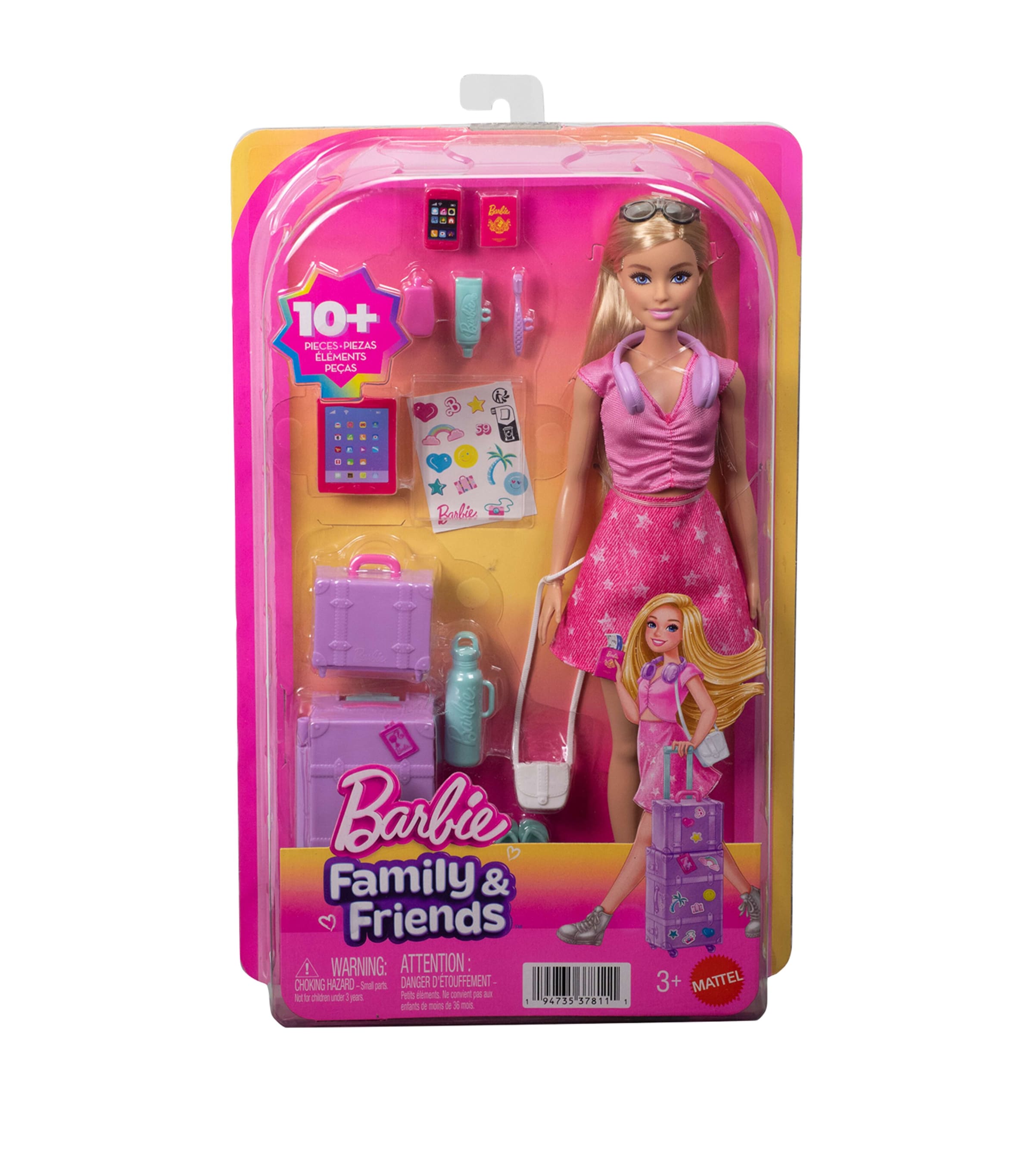 Barbie Barbie Family and Friends Travel Doll