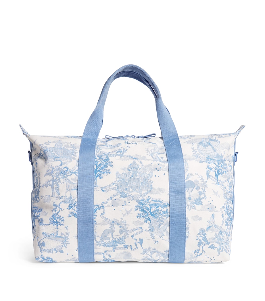 Toile Overnight Packable Bag and Pouch Set BLUE Image 1