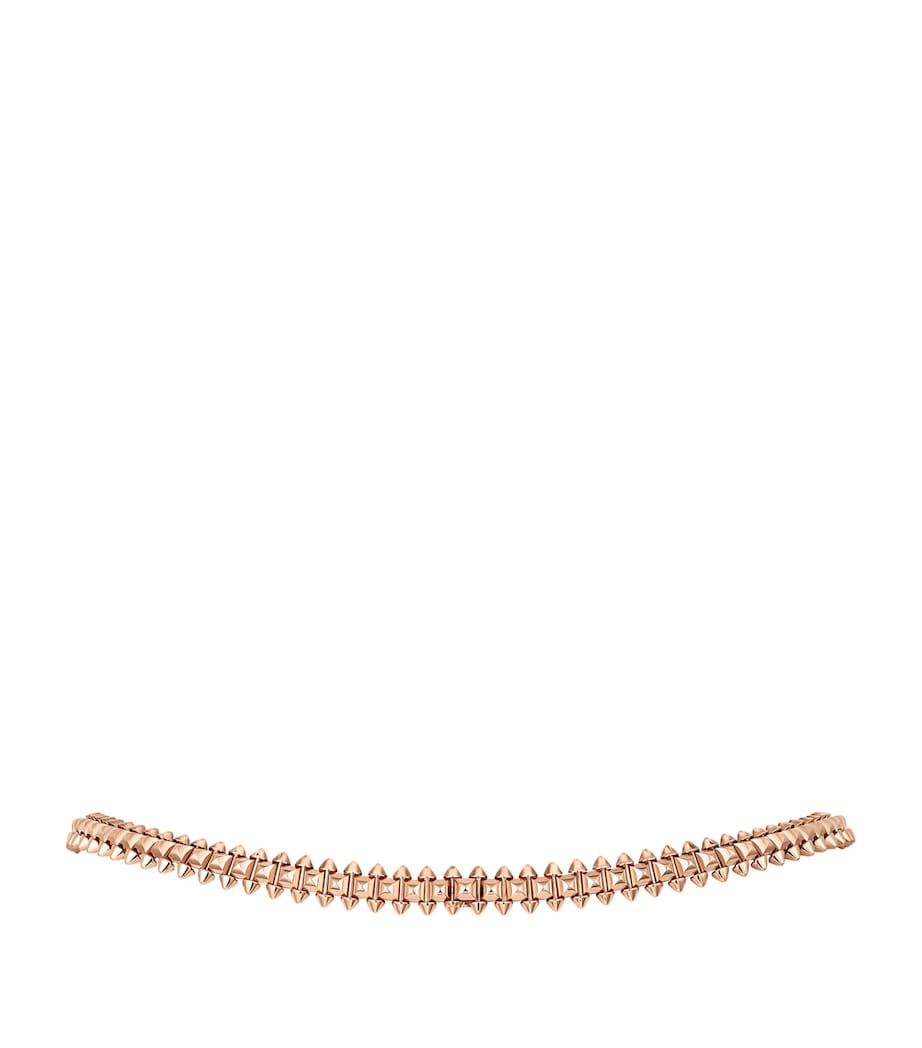 Flexible Medium Rose Gold Clash de Cartier Necklace ROSE GOLD Image 2