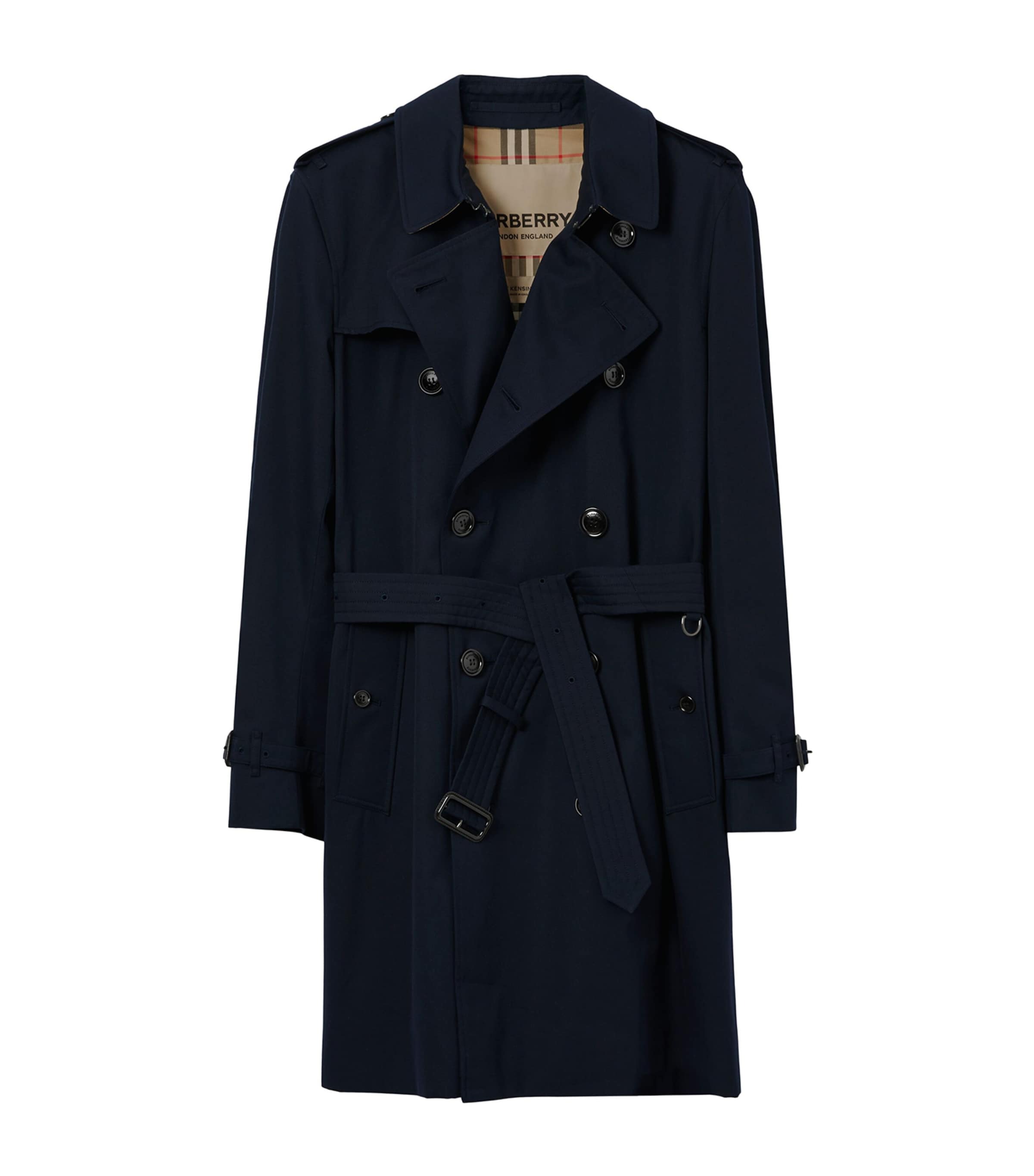 ハンサム♪◇ケンジントン ヘリ Trench Coat◇Burberry Burberry Mid-Length Kensington Heritage Trench Coat | Harrods US