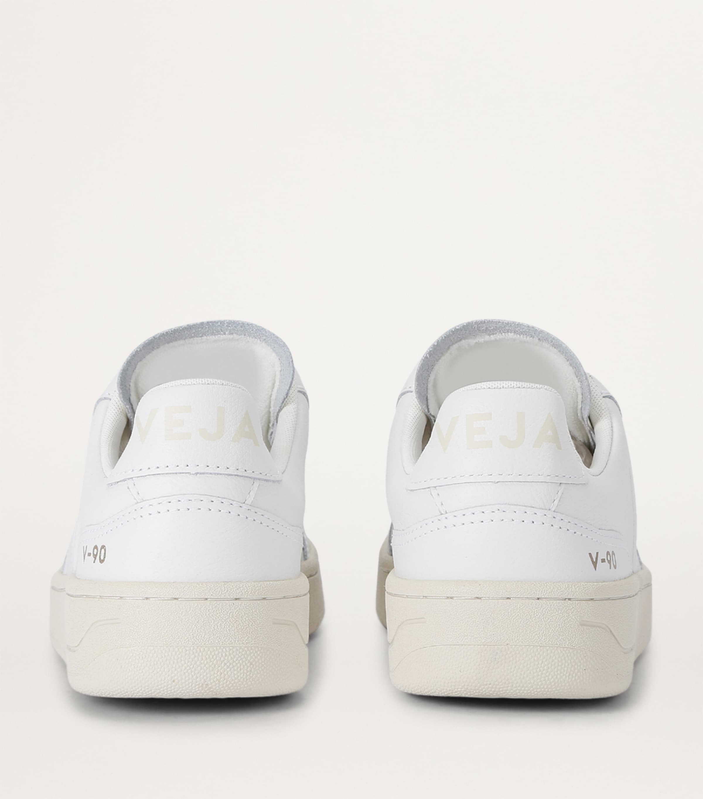 Veja Leather V-90 Sneakers White/oth Image 2