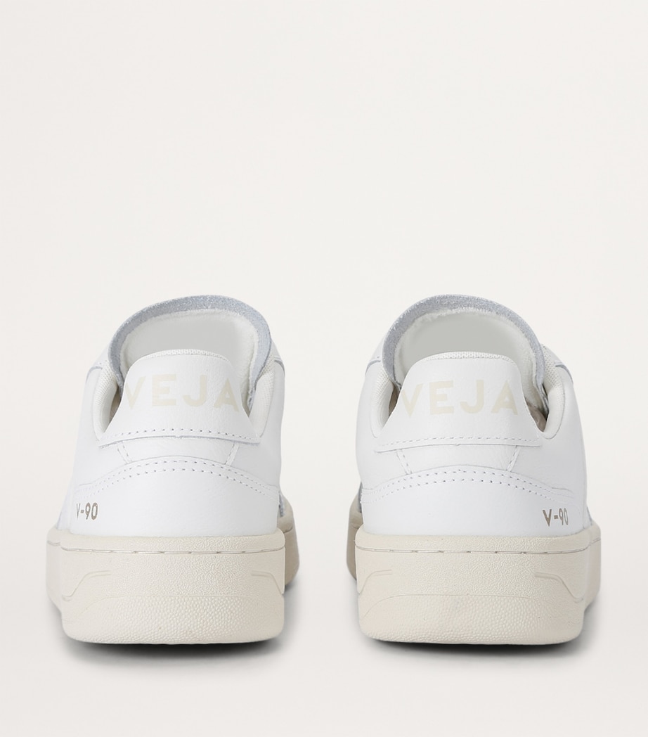 Veja Leather V-90 Sneakers White/oth Image 2