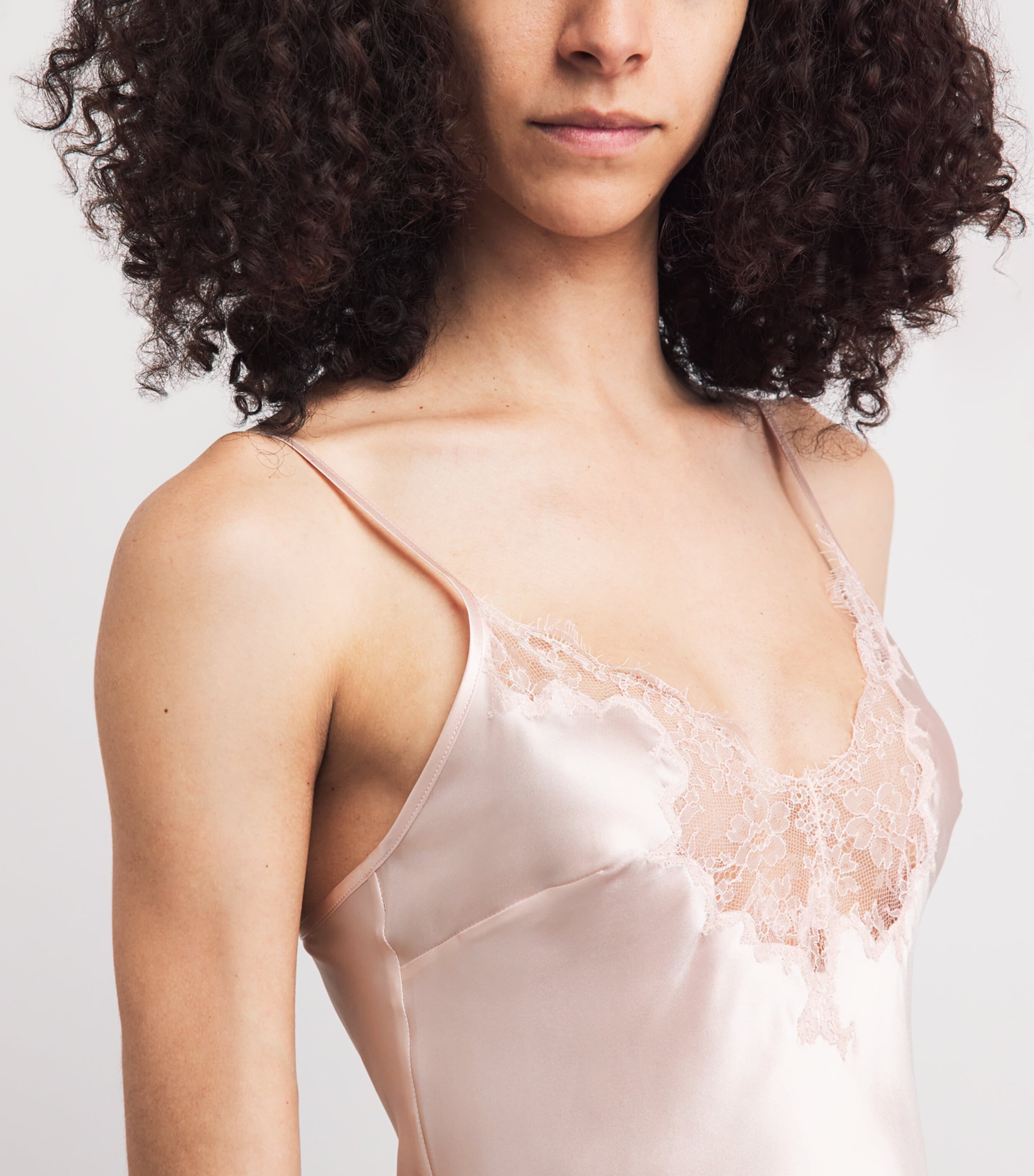 Gilda & Pearl Womens Silk In Dreams Slip Dress Petale Image 3