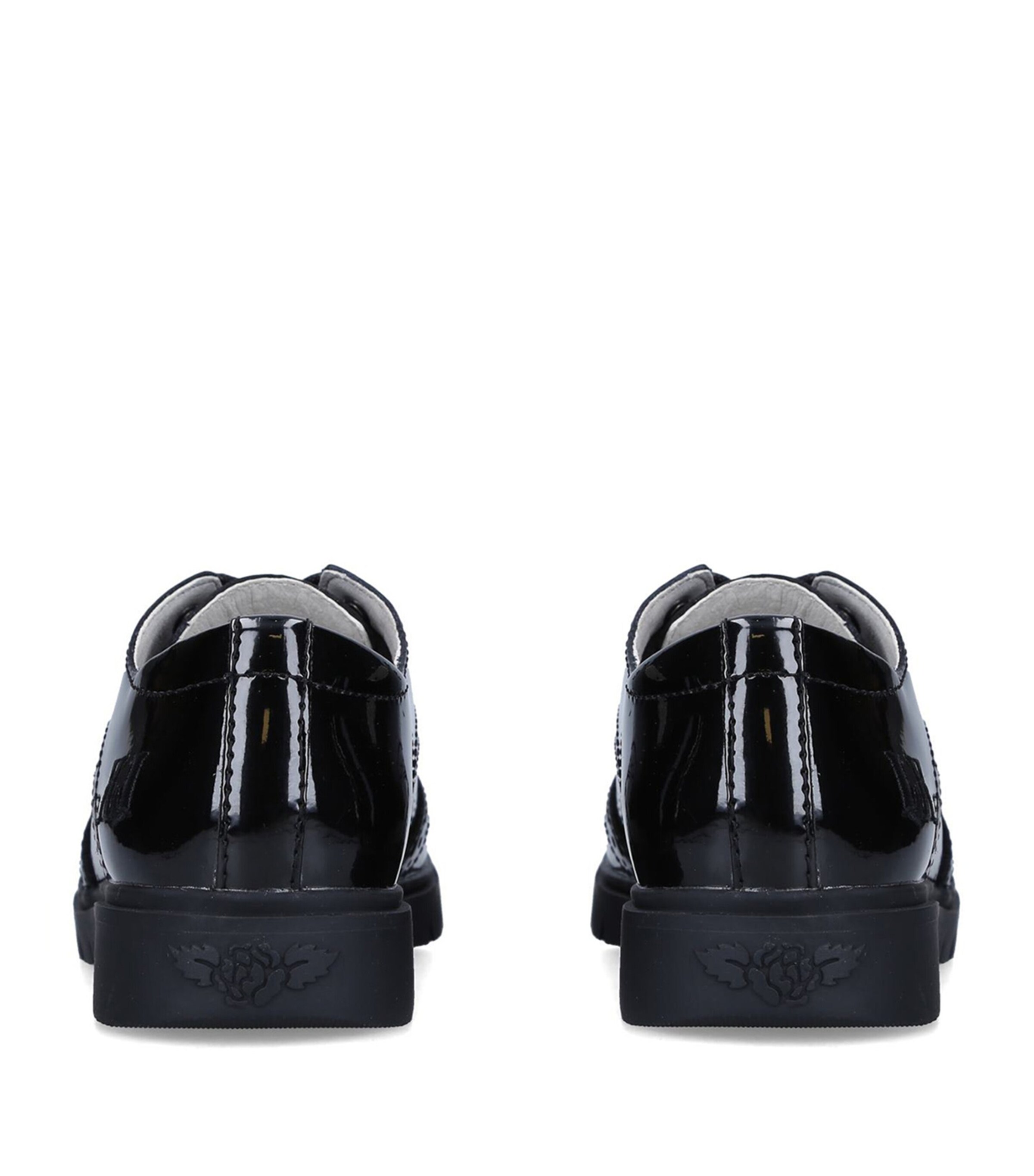 Lelli Kelly Patent Leather Florence Brogues Black Image 2