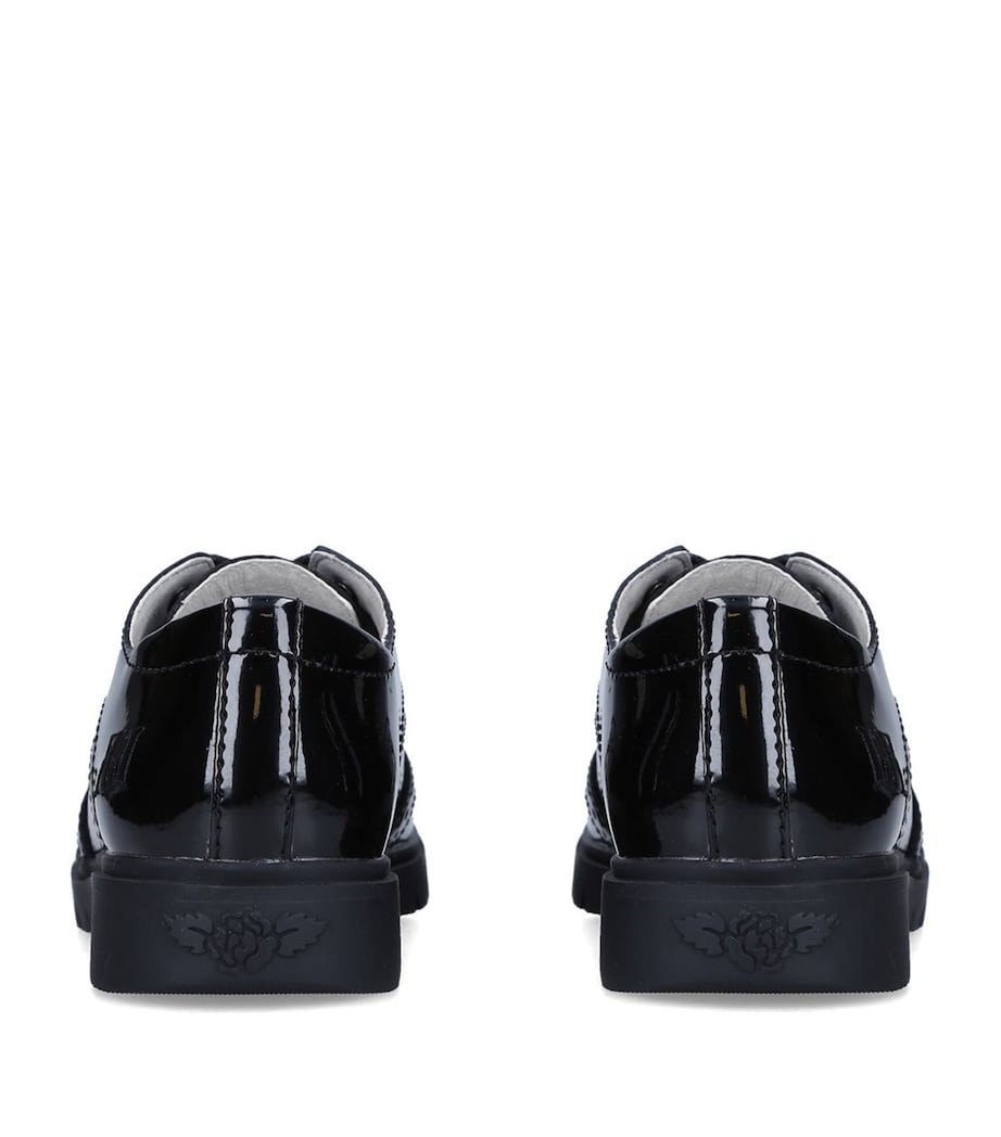 Lelli Kelly Patent Leather Florence Brogues Black Image 2