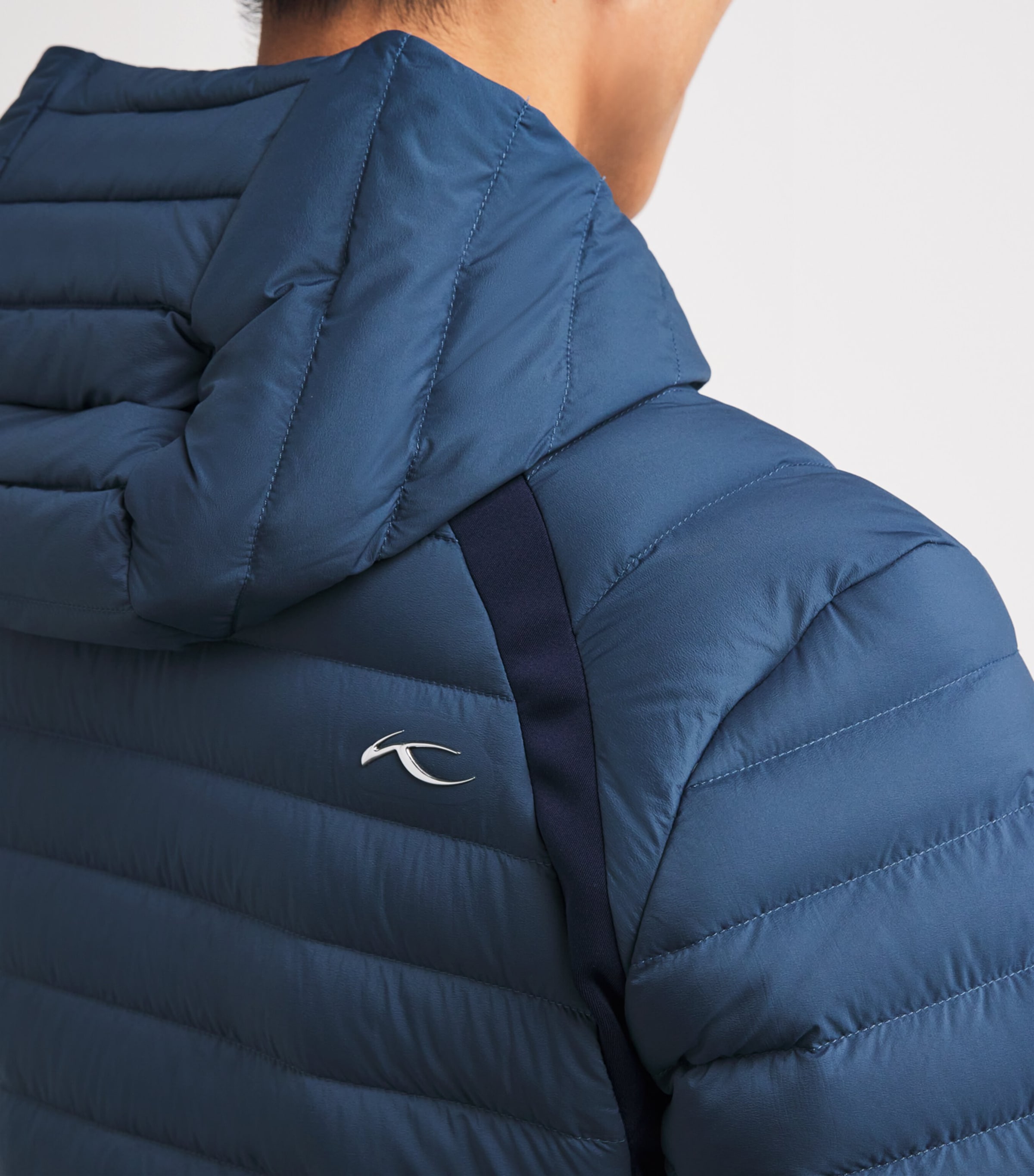 Water-Repellent Blackcomb Down Jacket ADMIR BLUE/KJUS NAVY Image 6