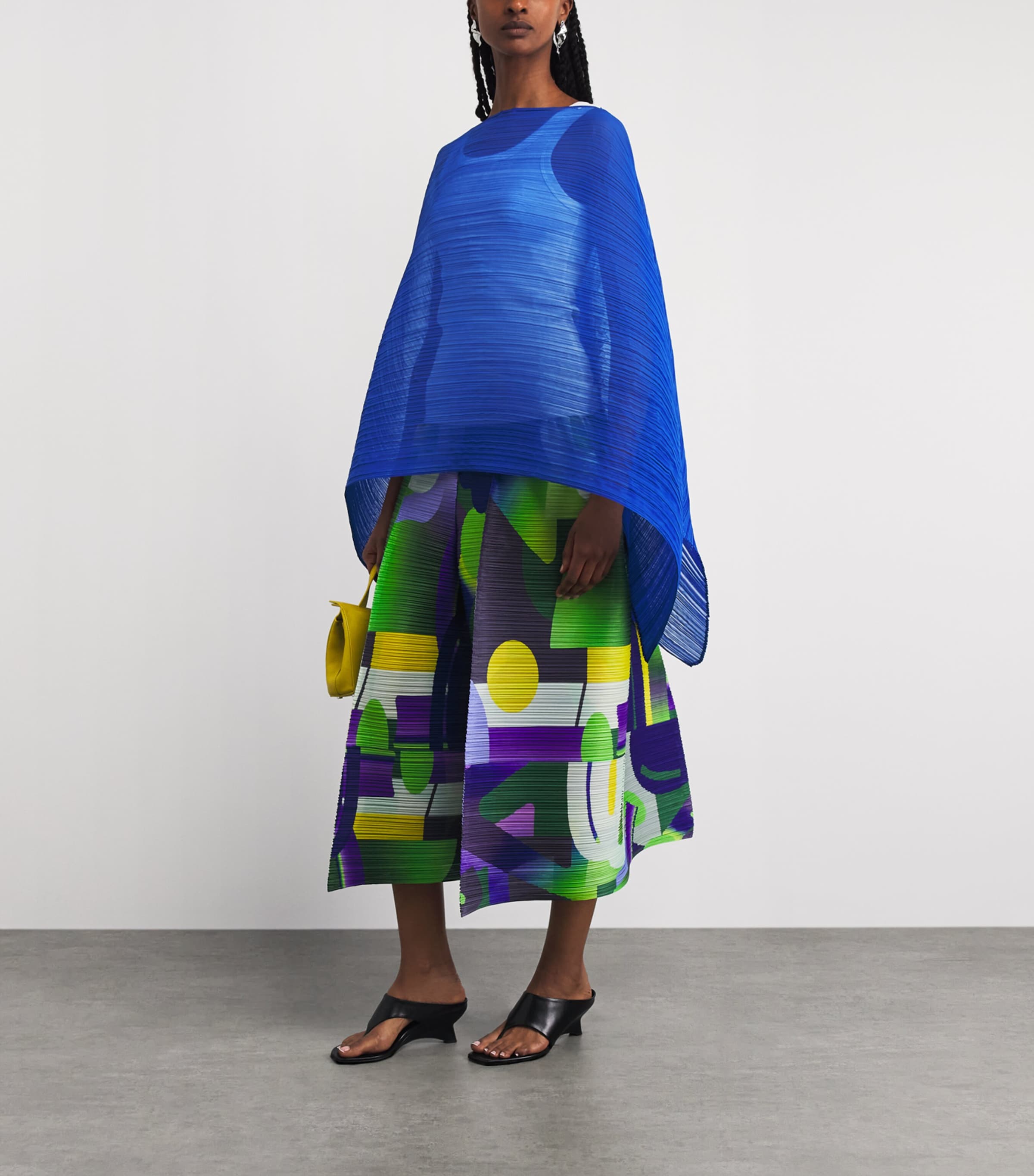 Pleats Please Issey Miyake Blue Madame-T May Stole | Harrods US