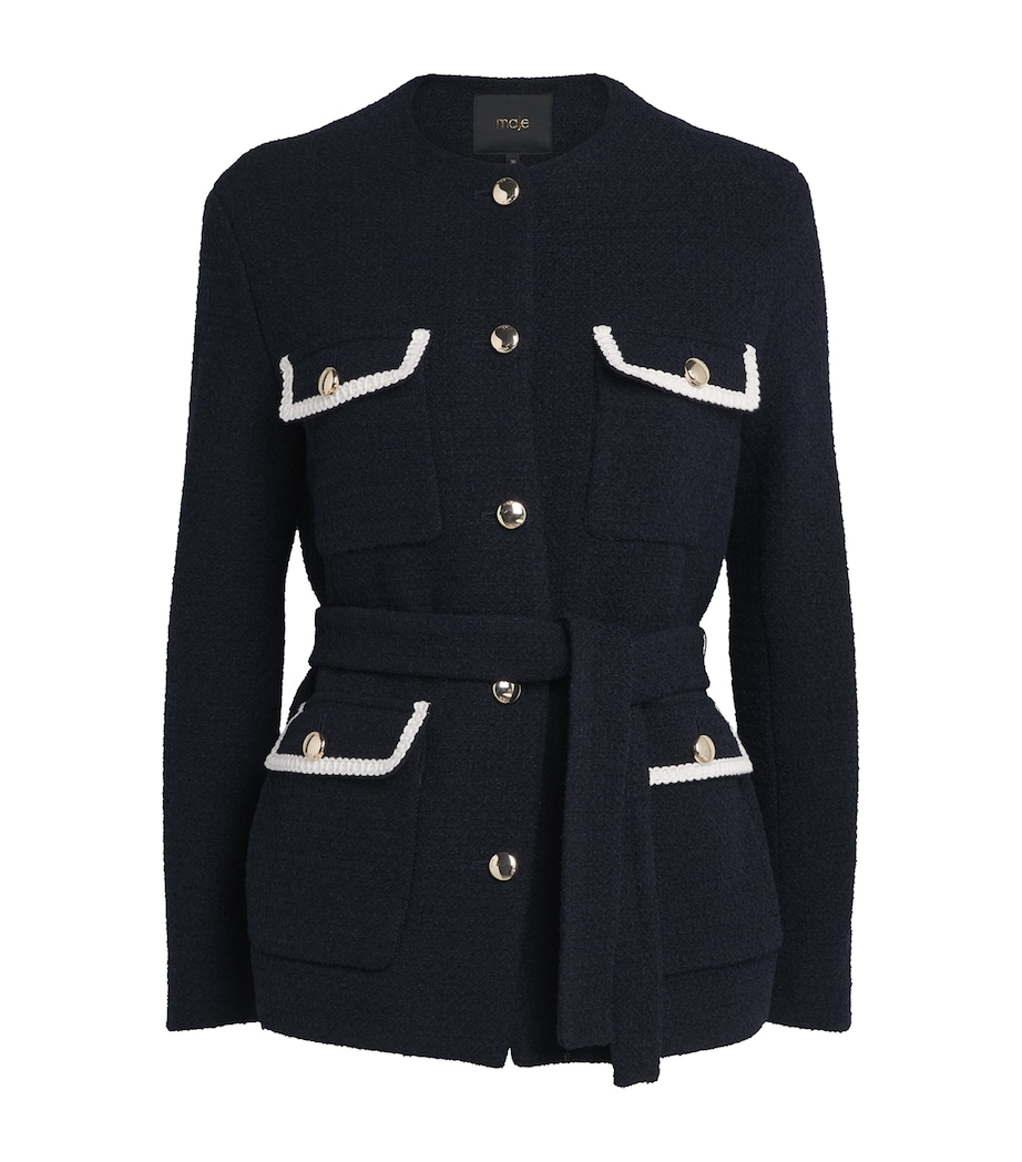 Tweed Jacket NAVY Image 1