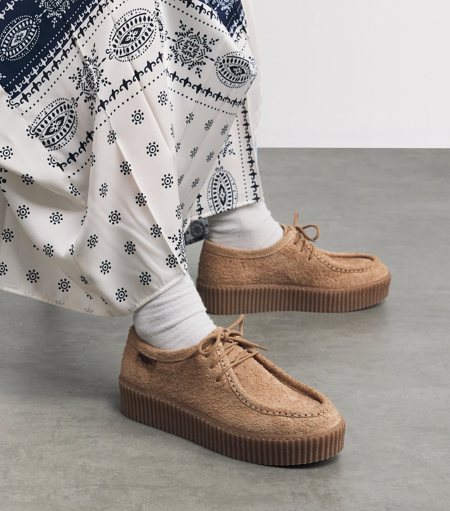 Suede Ankle Boots BEIGE Image 2