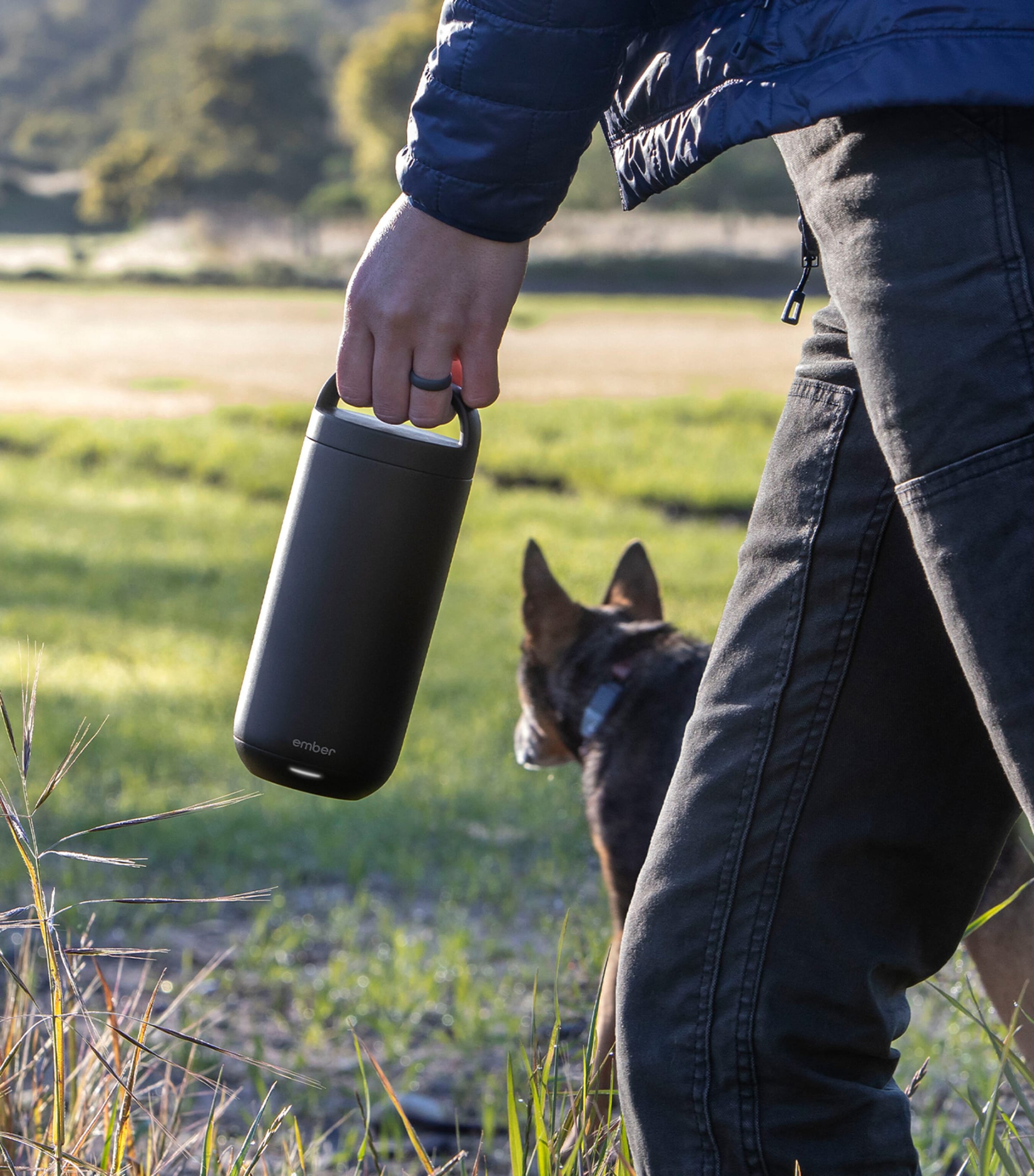 Smart Travel Mug (355ml) BLACK Image 2