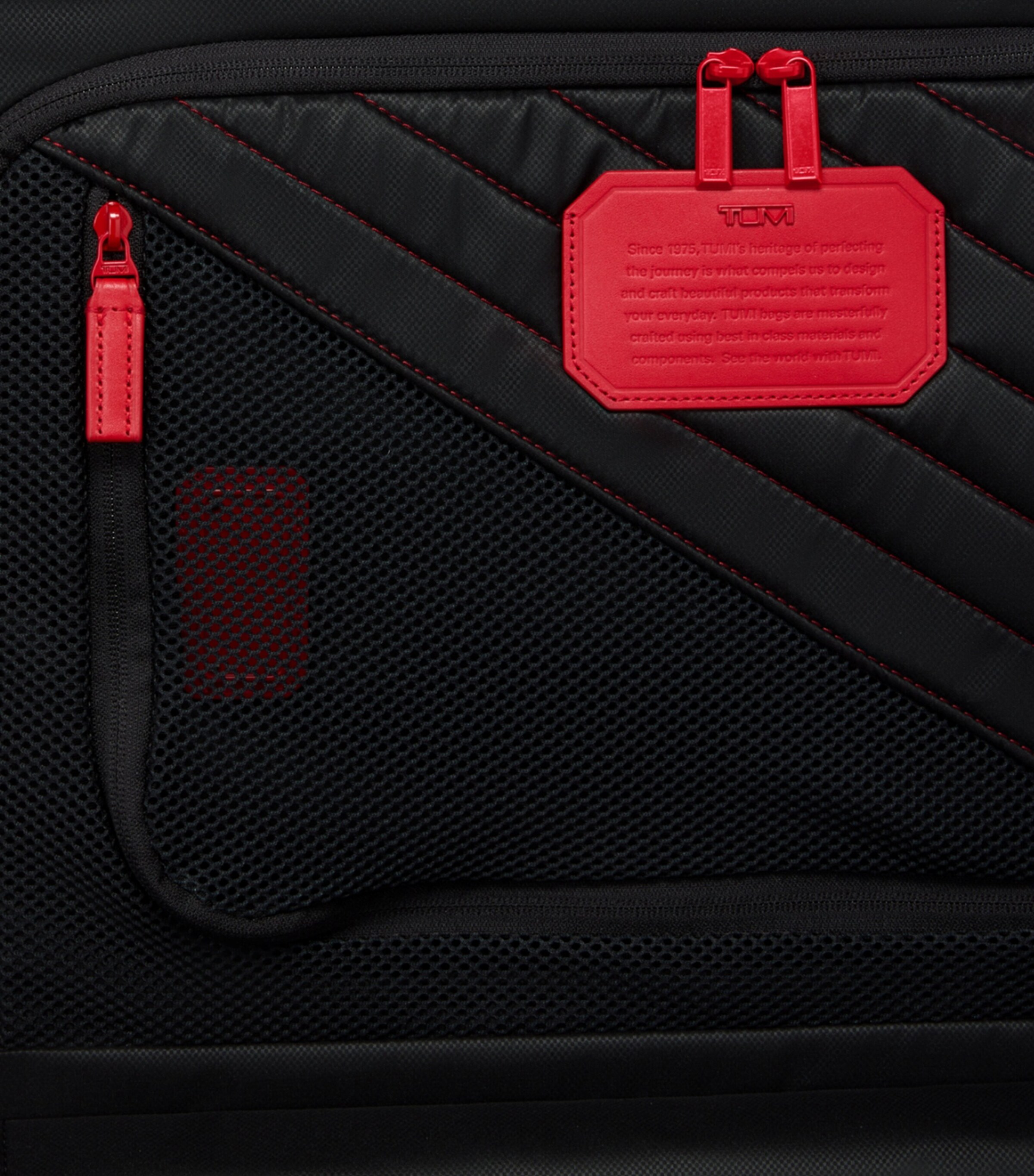 美品TUMI 208D3 赤ロゴ エキスパンダブル MADE IN USA TUMI