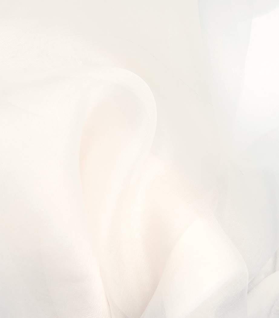 Silk Pirouette Thong Bodysuit CREAM Image 5