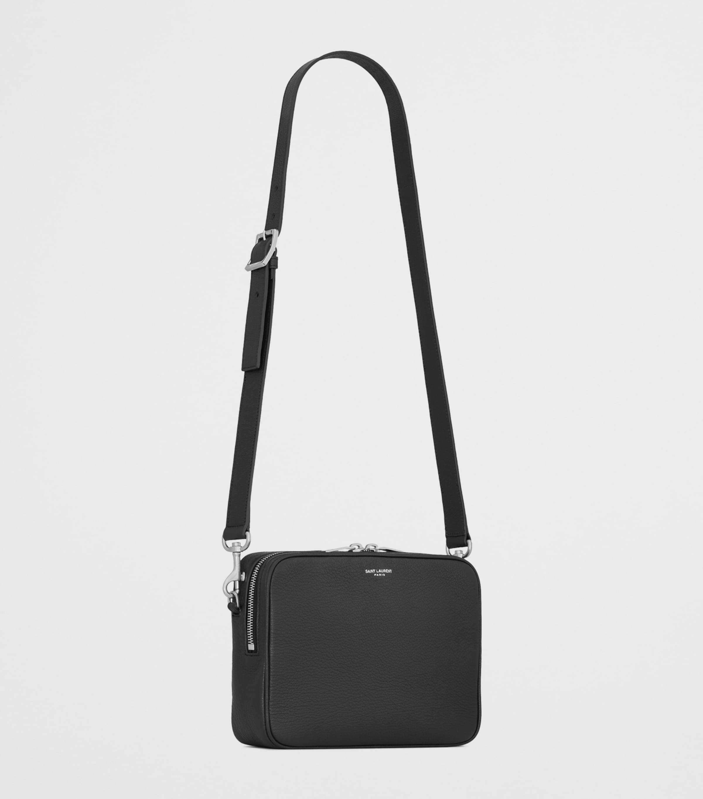 Leather Camera Cross-Body Bag 1011 Image 4