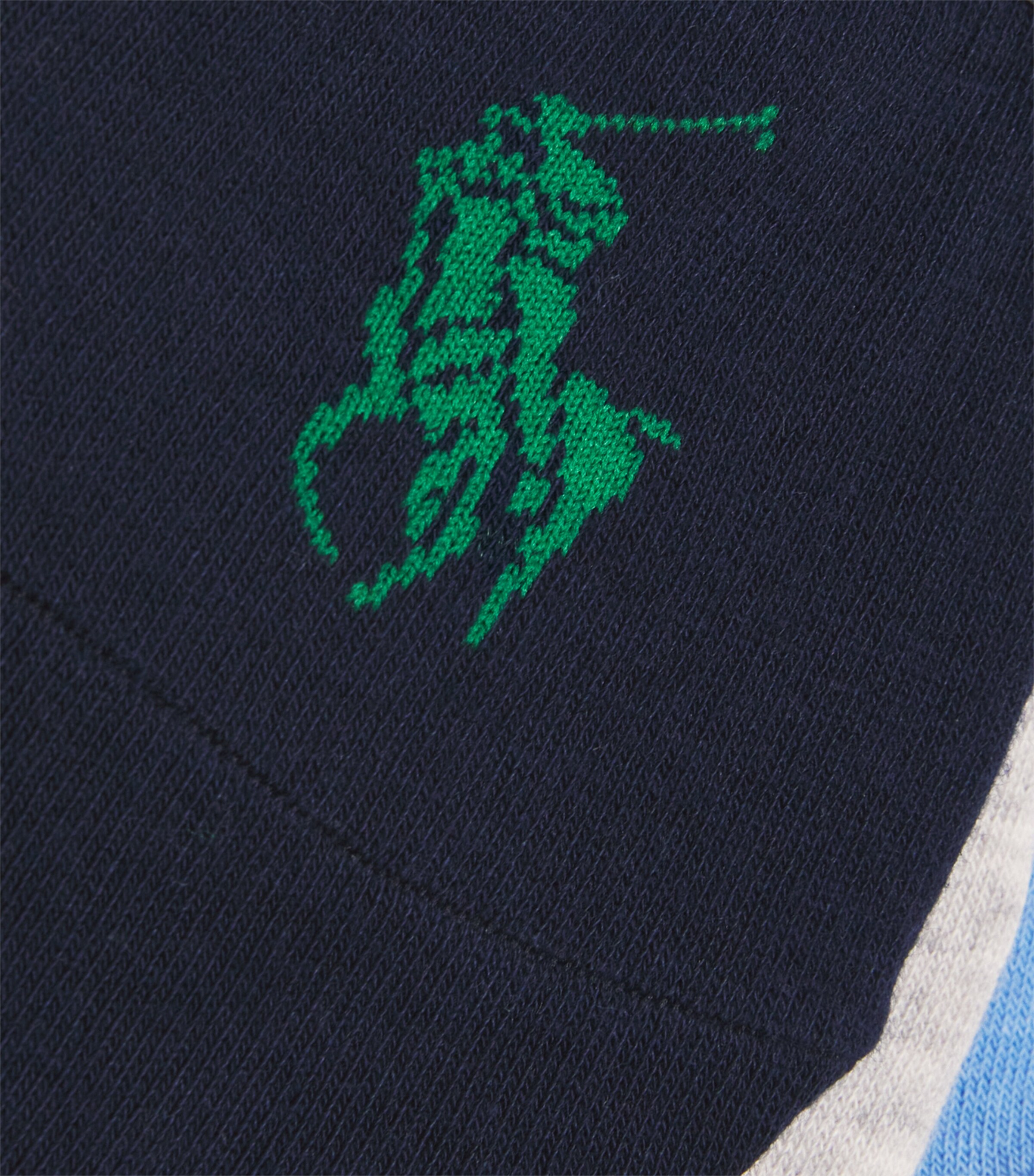 Cotton-Blend Polo Pony Invisible Socks (Pack of 3) ASSORT1 Image 2