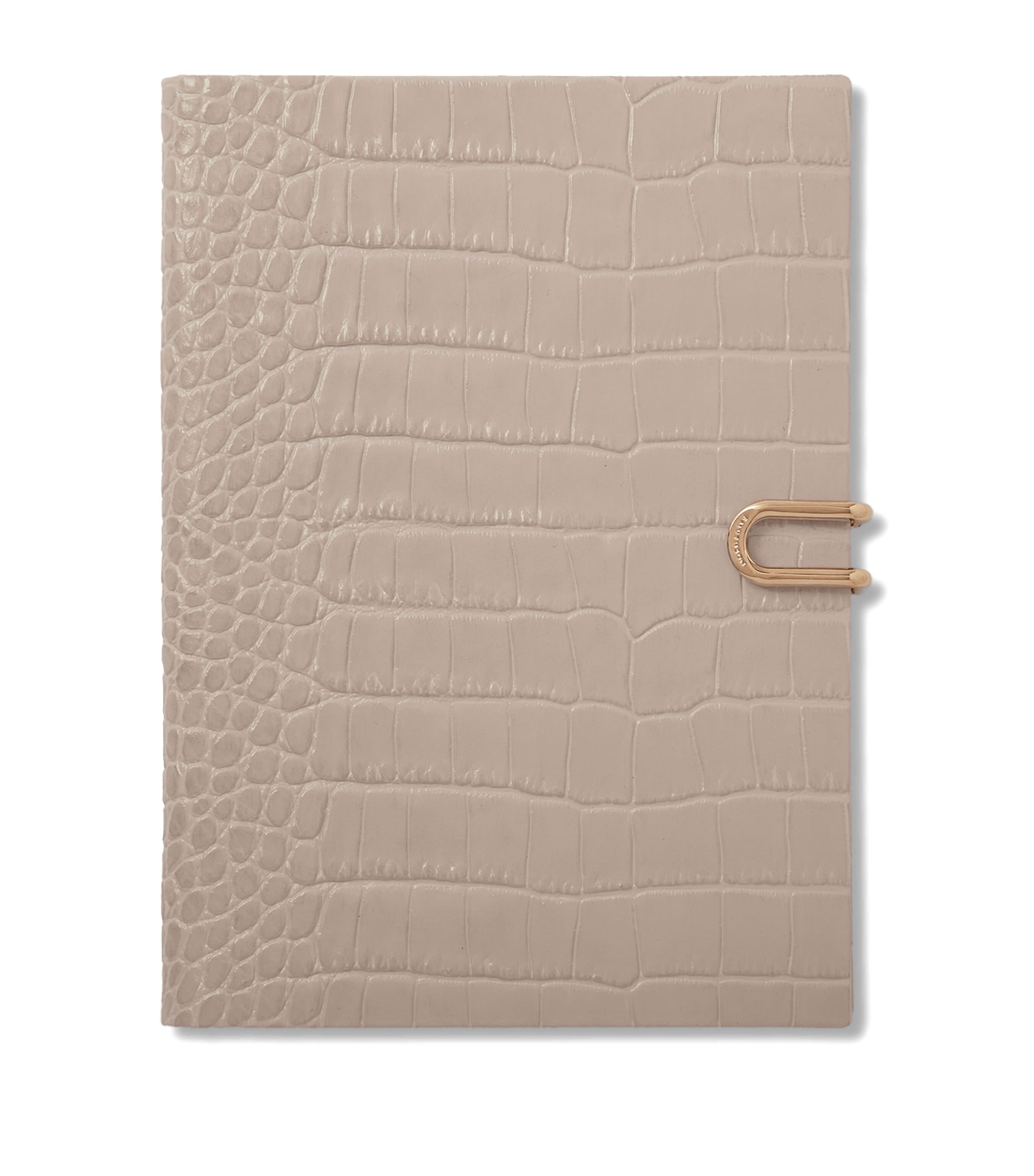 Smythson Leather Soho Weekly Diary 2027 Sandstone Image 1