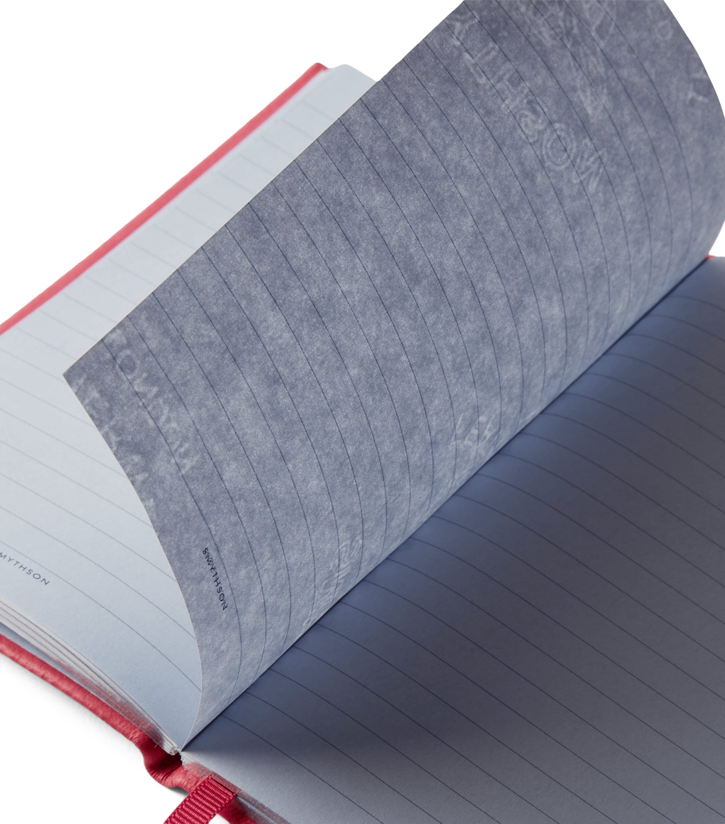 Leather Panama Pocket Notebook RASPBERRY Image 3