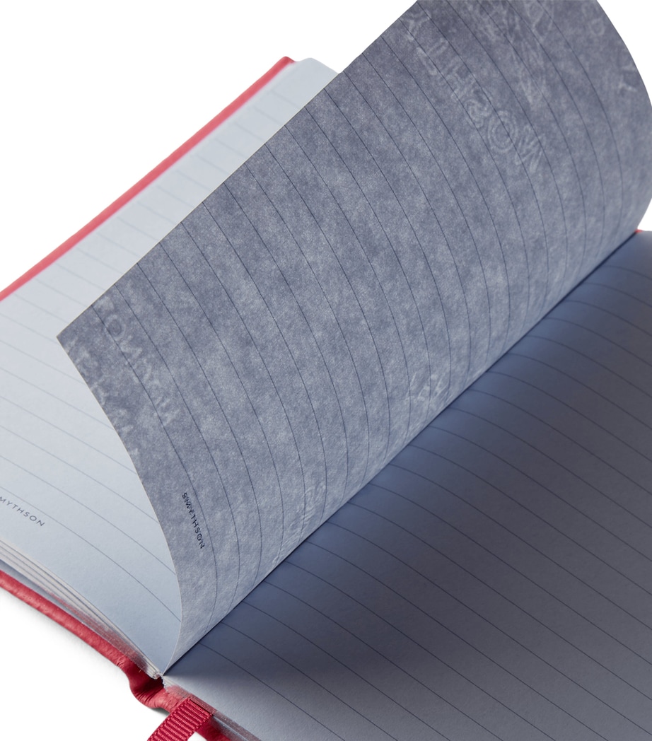 Leather Panama Pocket Notebook RASPBERRY Image 3