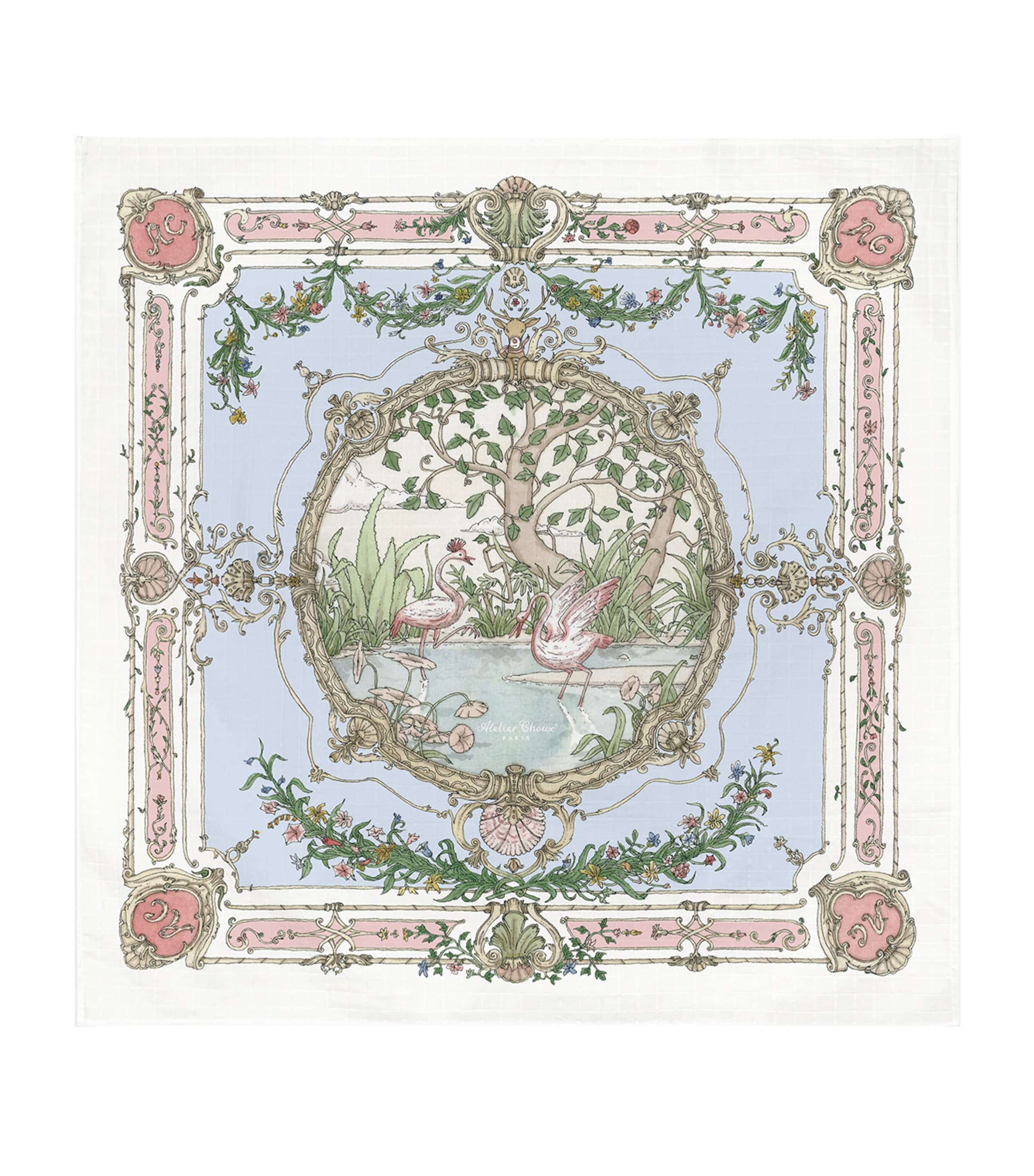 Organic Cotton Tapestry Swaddle MULTI Image 1