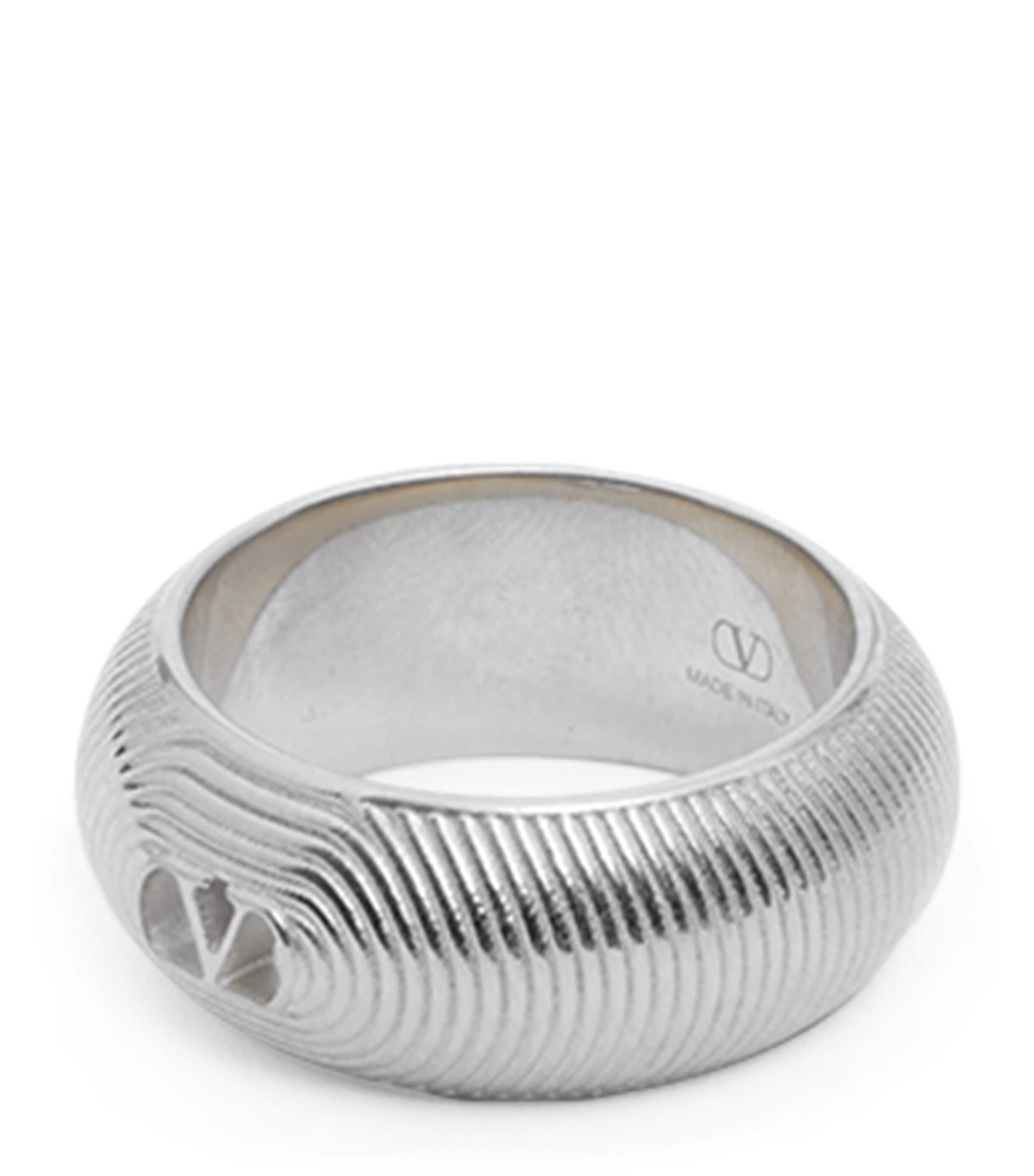 Valentino Garavani Ovalette VLogo Ring | Fashion Jewellery | Rings | Men Accessories | Jewellery | Designers | Valentino Garavani | Men Clothing | Knitwear | Cardigans | Women Clothing | Skirts | Mini Skirts | Women Shoes | Boots | Biker Boots