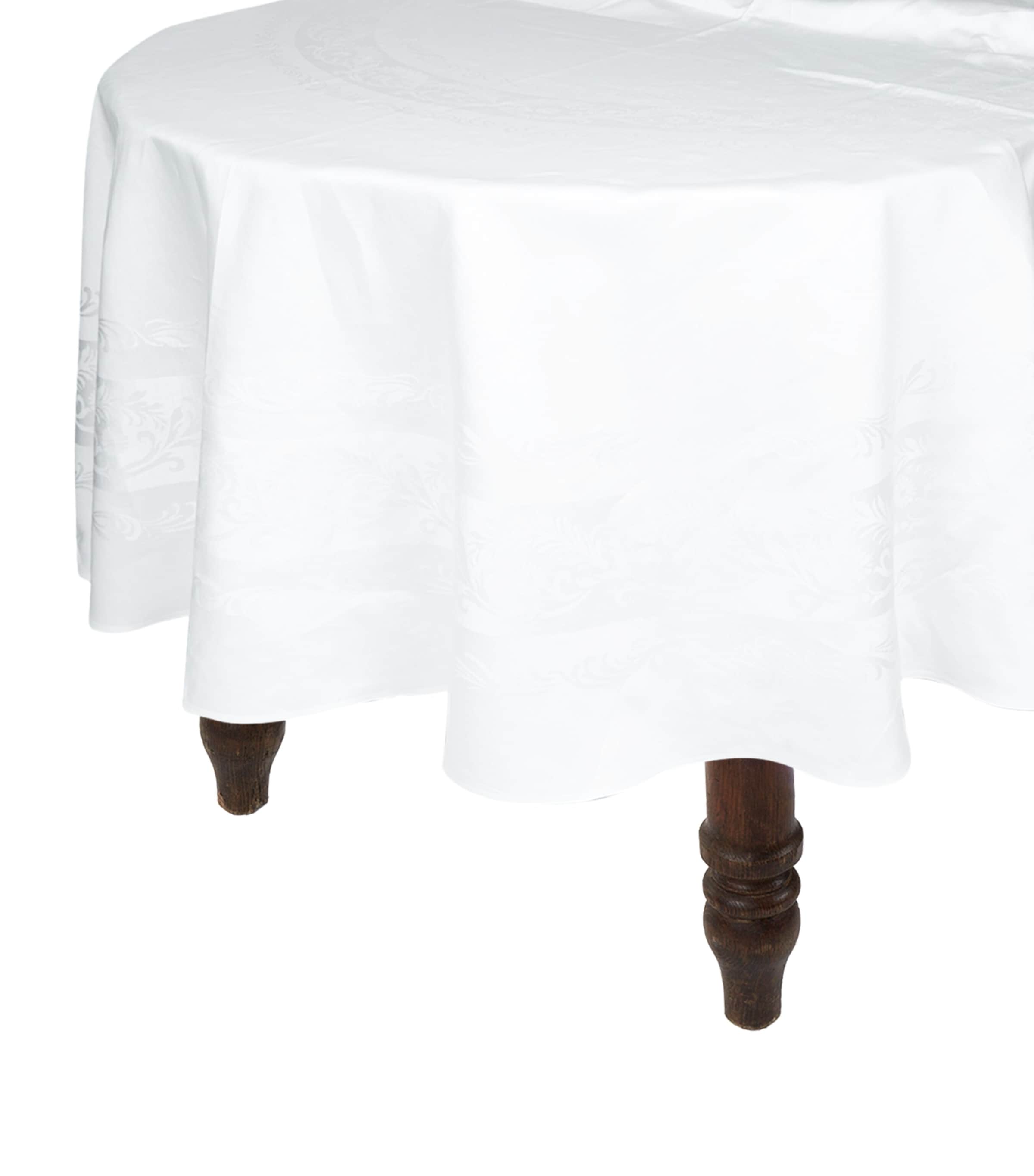 Thomas Ferguson Linen Double Damask Tablecloth (274cm x 274cm) | Dining | Table Linens | Tablecloths