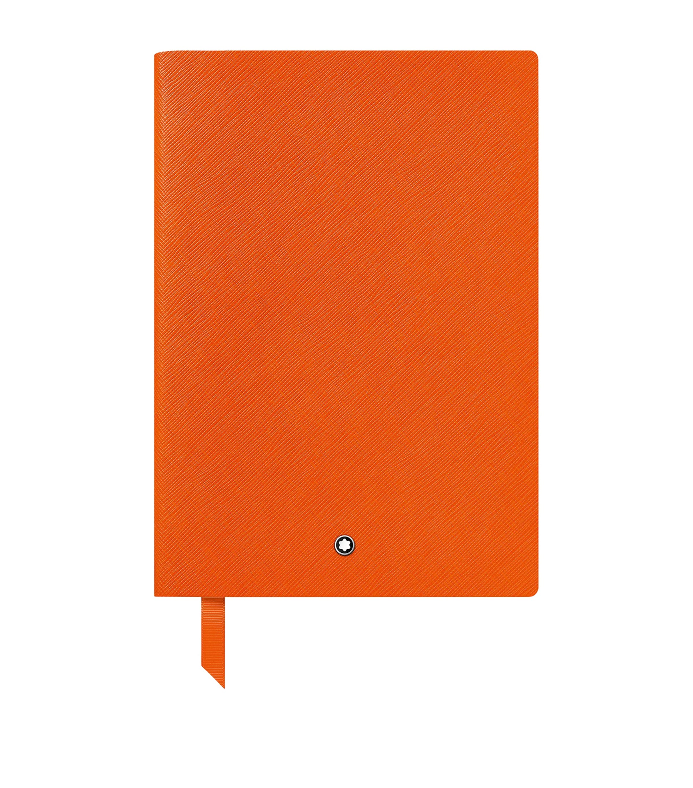 Shop Montblanc Leather Notebook #146 In Orange