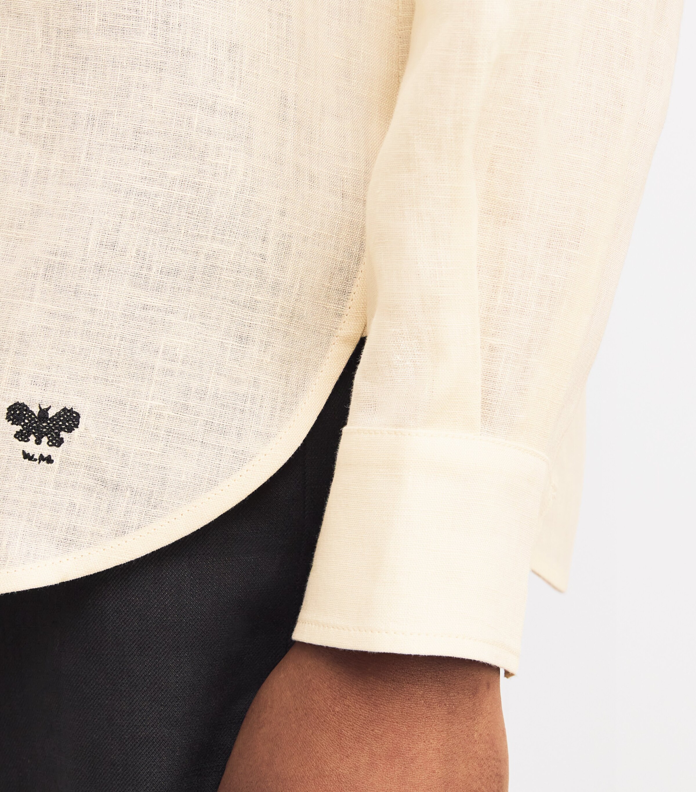 Linen Shirt ECRU Image 6