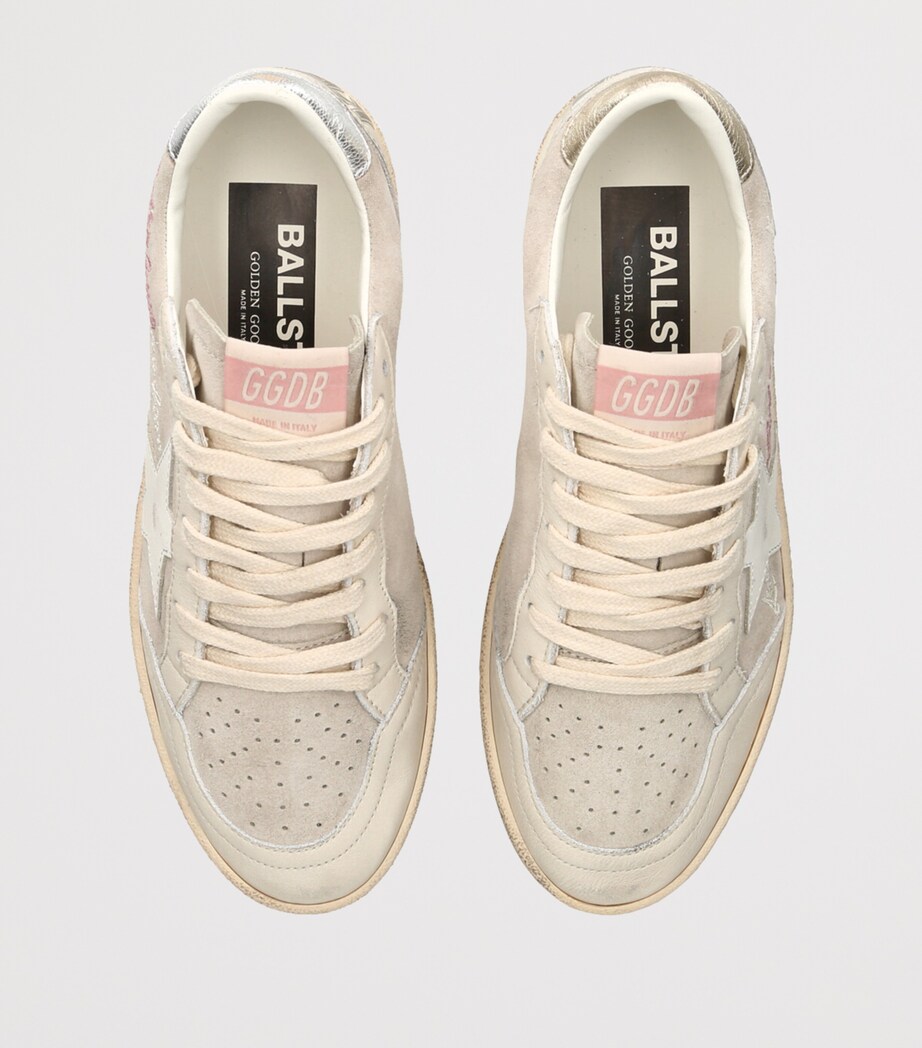 Golden Goose Suede Ball Star Sneakers Mult/other Image 4