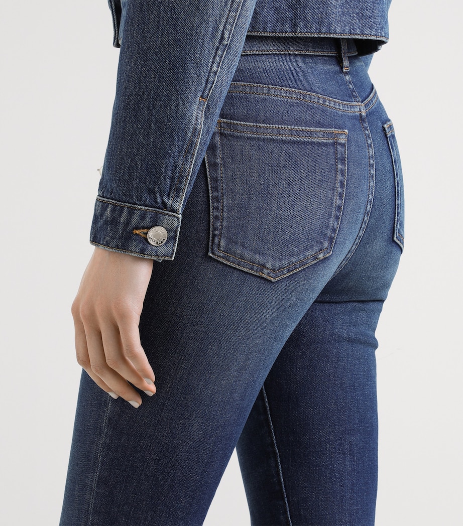 Embellished Audrey Mid-Rise Skinny Jeans COMBINED COLOUR Image 3