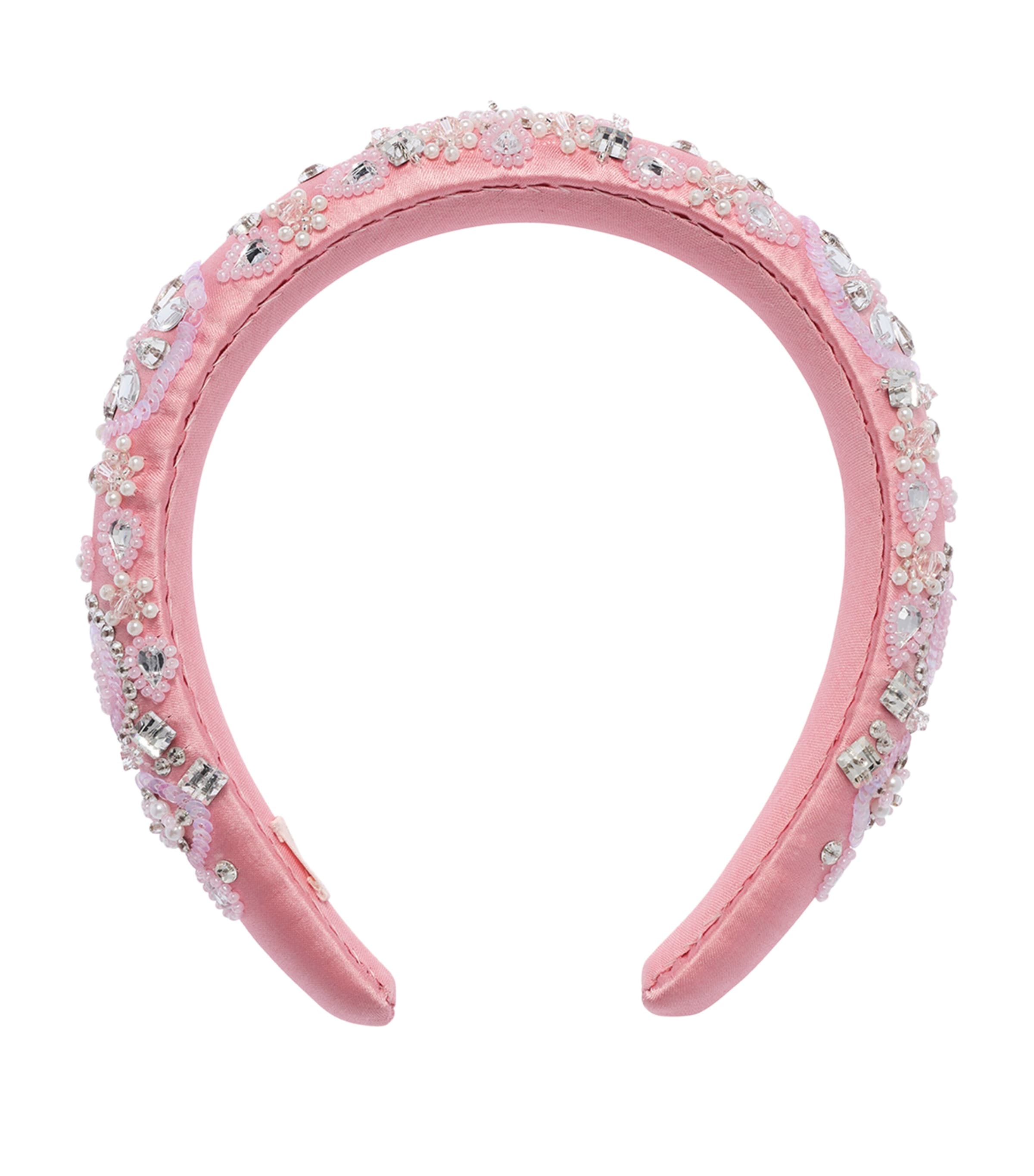 Tutu Du Monde Kids' Embellished Almas Headband In Pink