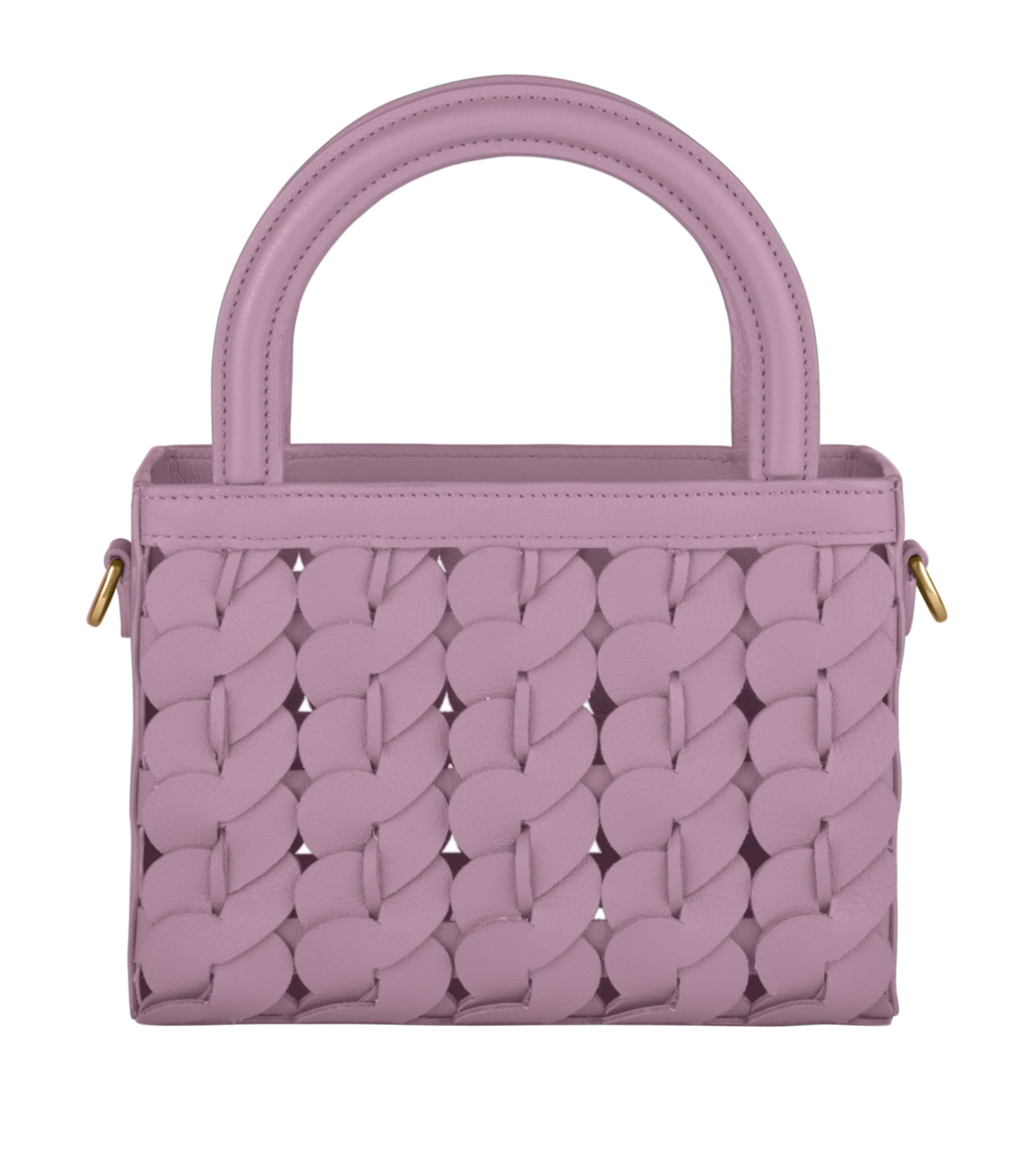 Micro Happy Hearts Top-Handle Bag LILAC Image 2