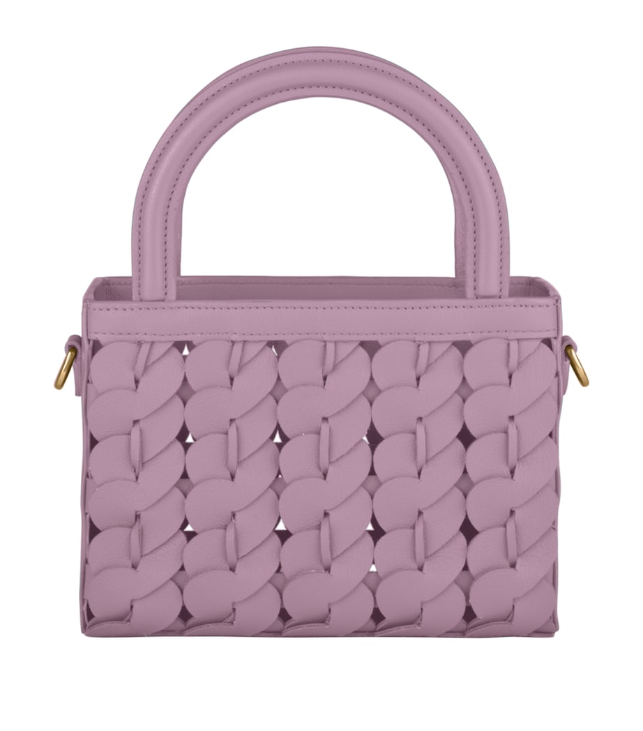 Micro Happy Hearts Top-Handle Bag LILAC Image 2
