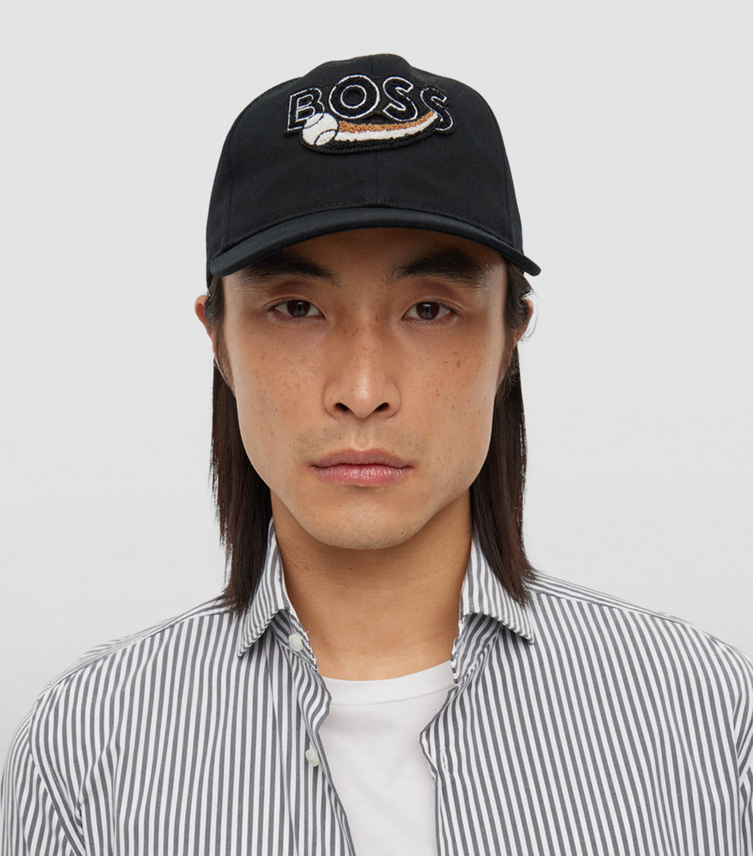 Cotton Logo Baseball Cap 002 Image 5