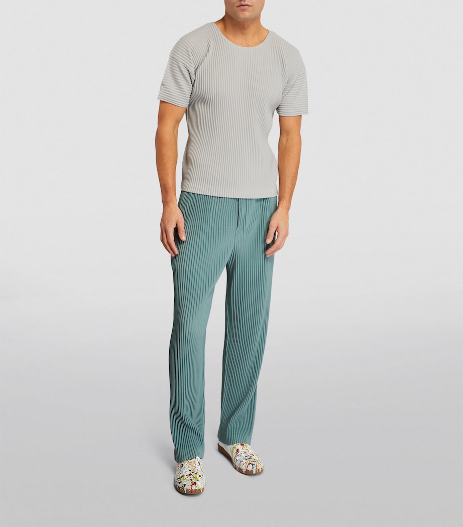 Pleated T-Shirt 11 LIGHT GRAY Image 2