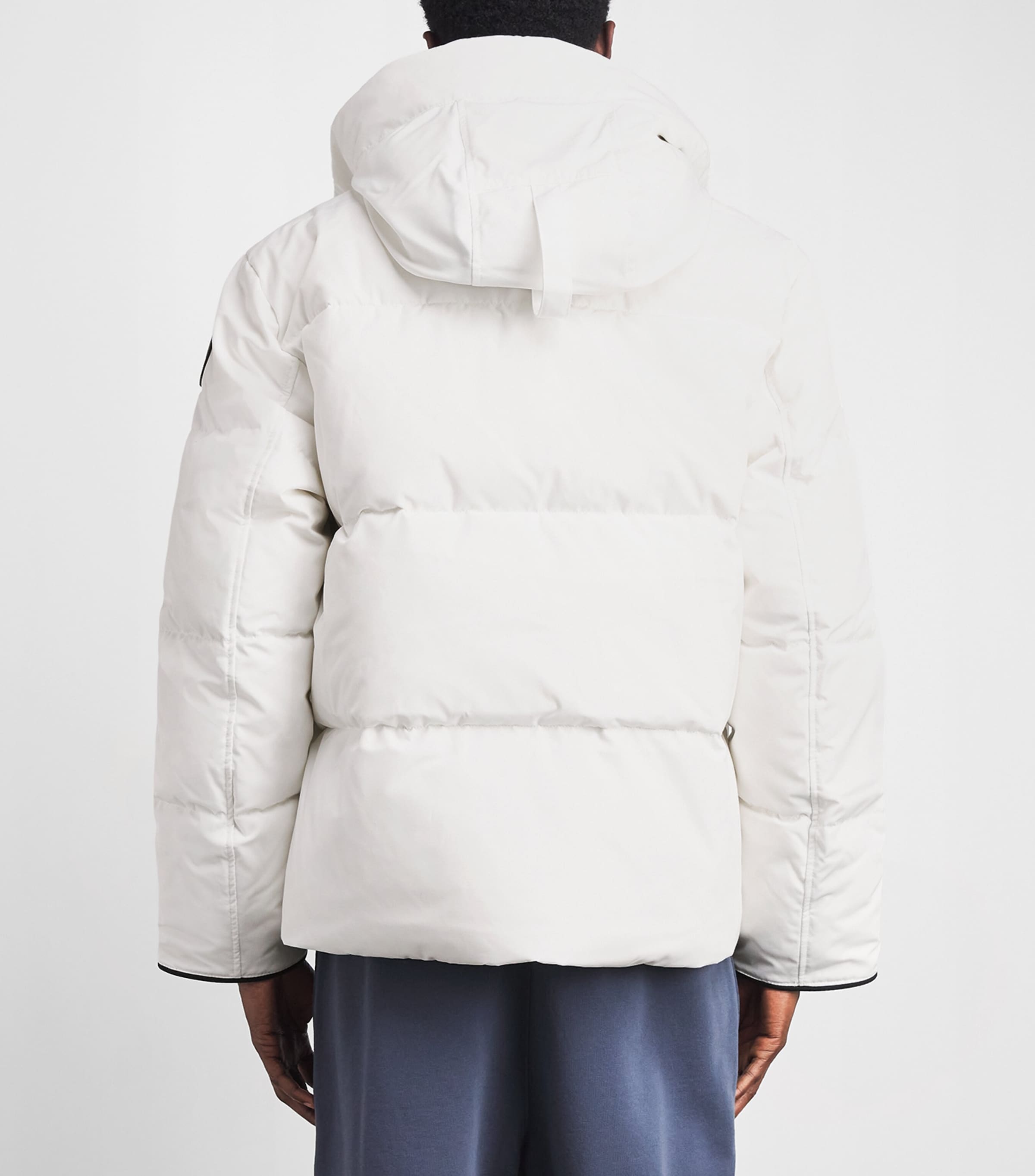 Canada Goose Mens Down Water-Repellent Seymour Parka Optic White Image 5