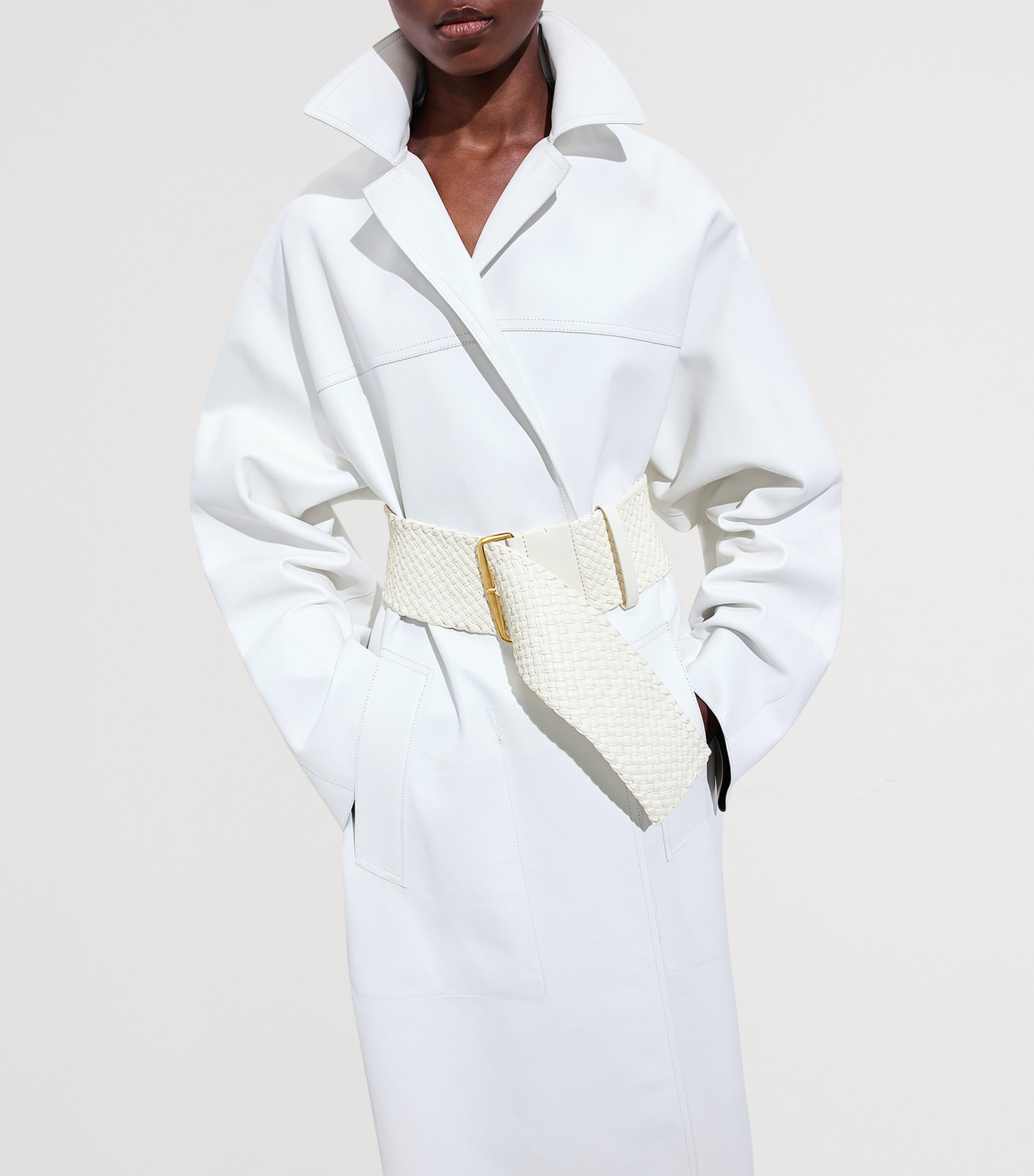 Bottega Veneta Nappa Leather Sumo Belt Image 2