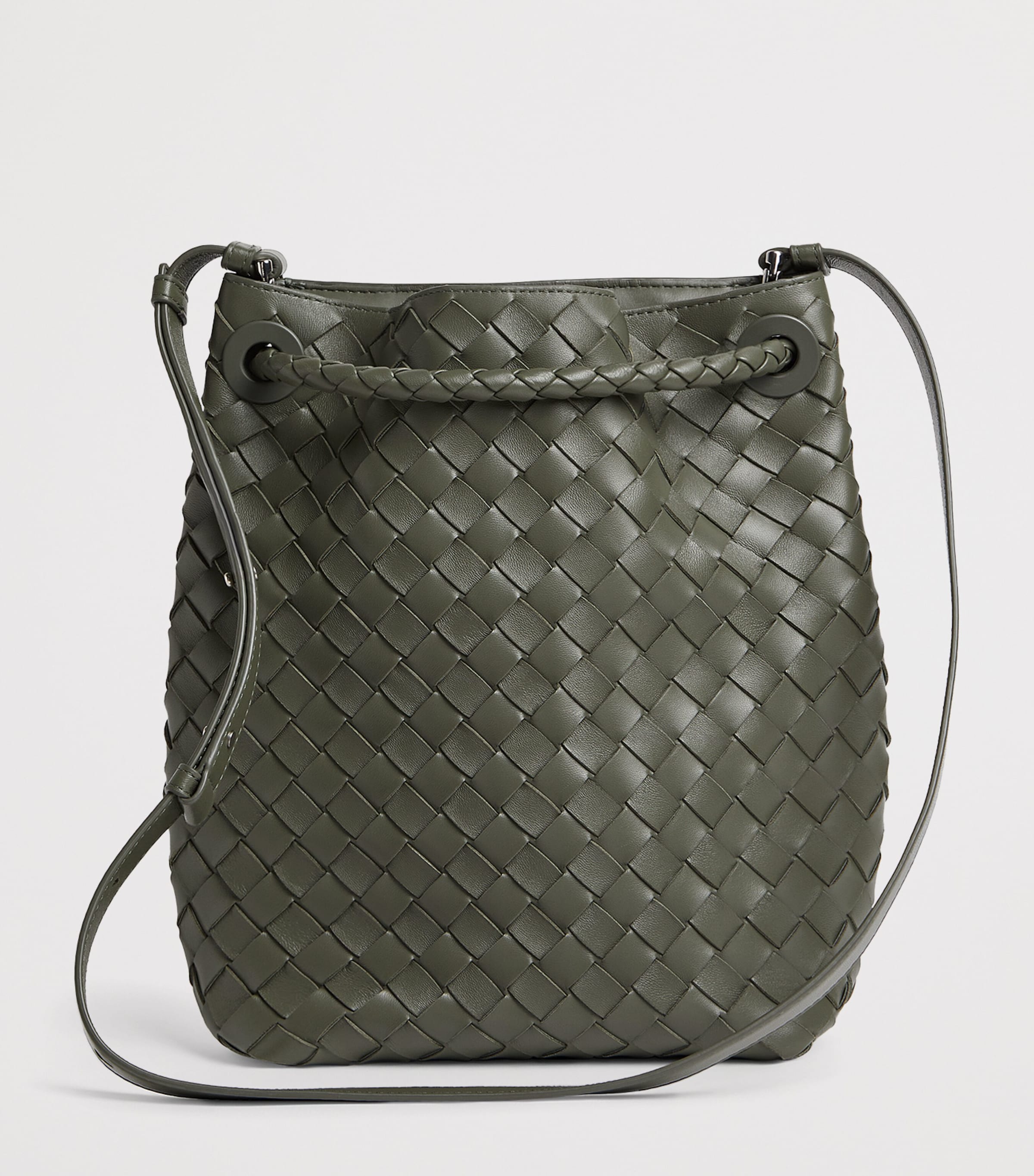 Small Leather Andiamo Bucket Bag 3297 Image 6