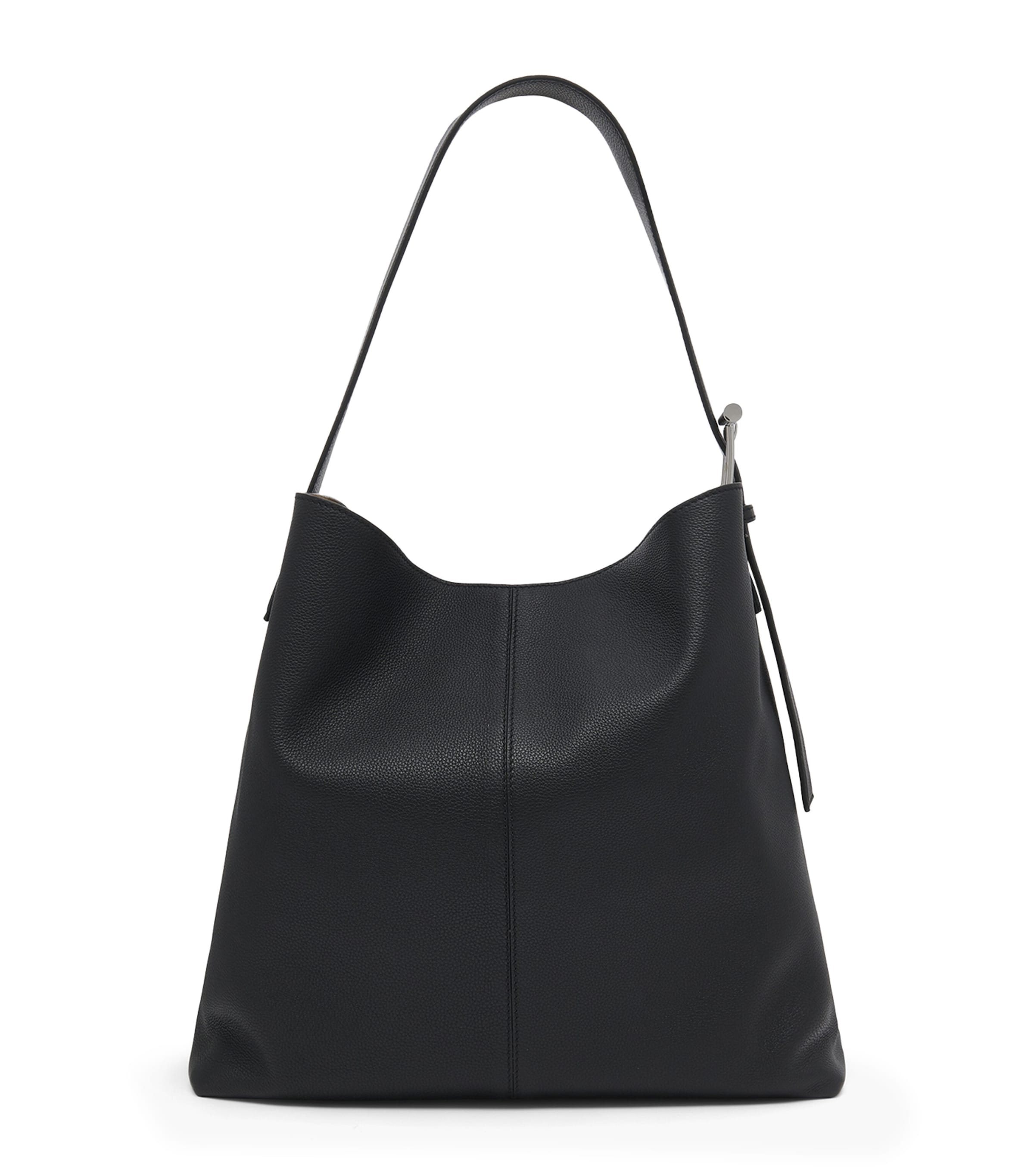 Alexander Mcqueen Mcqueen T-bar Sling Hobo Bag In Black