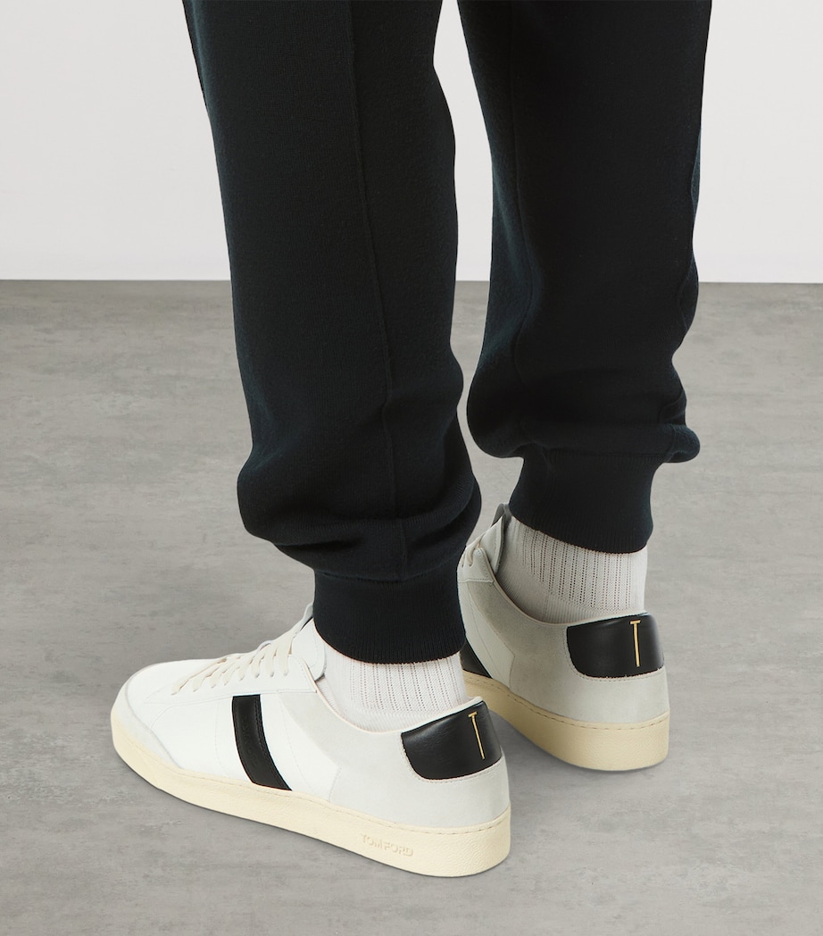 Leather T Sneakers WWH Image 2