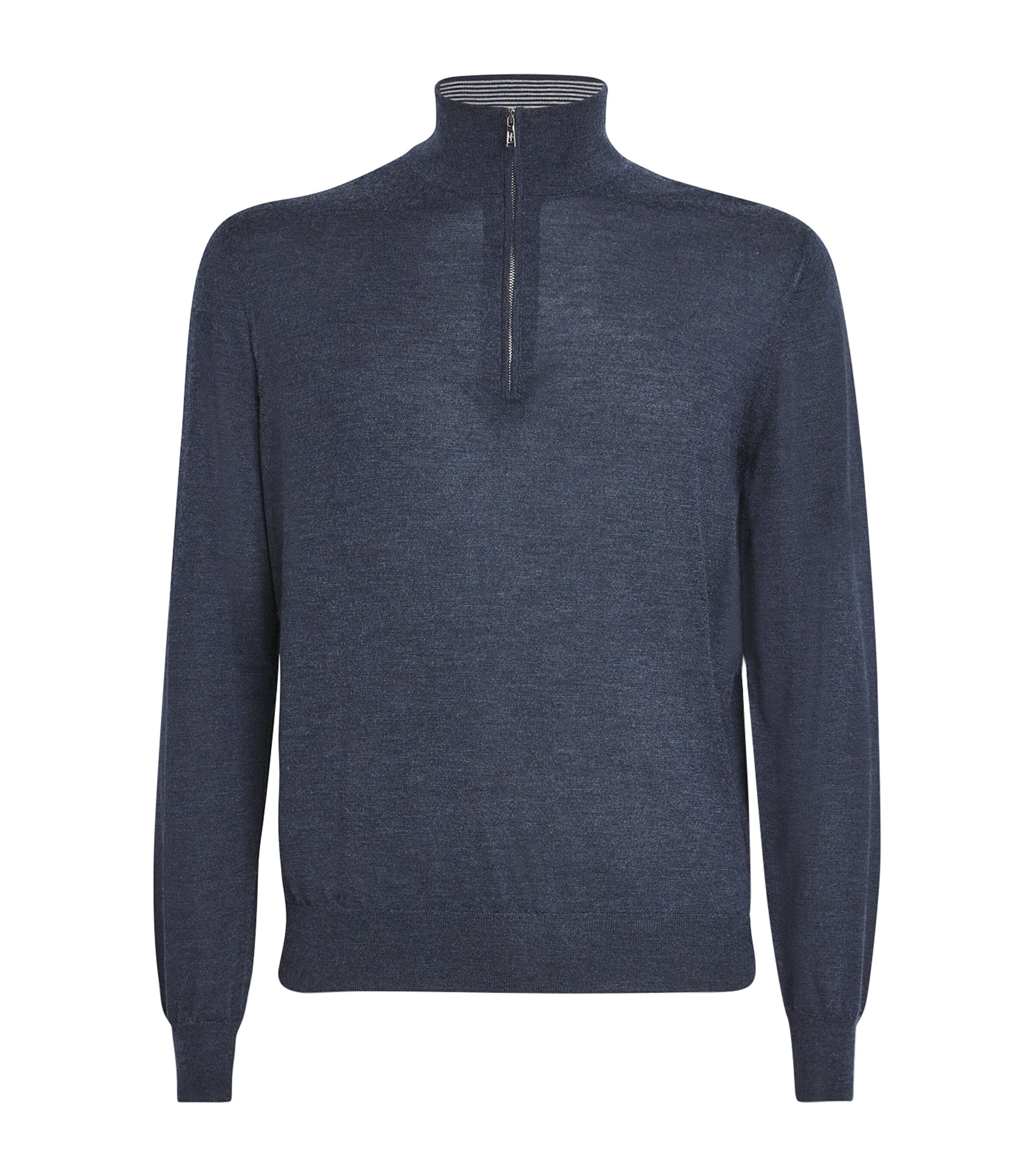 Cashmere Quarter-Zip Sweater J.16 - OCEANO Image 1