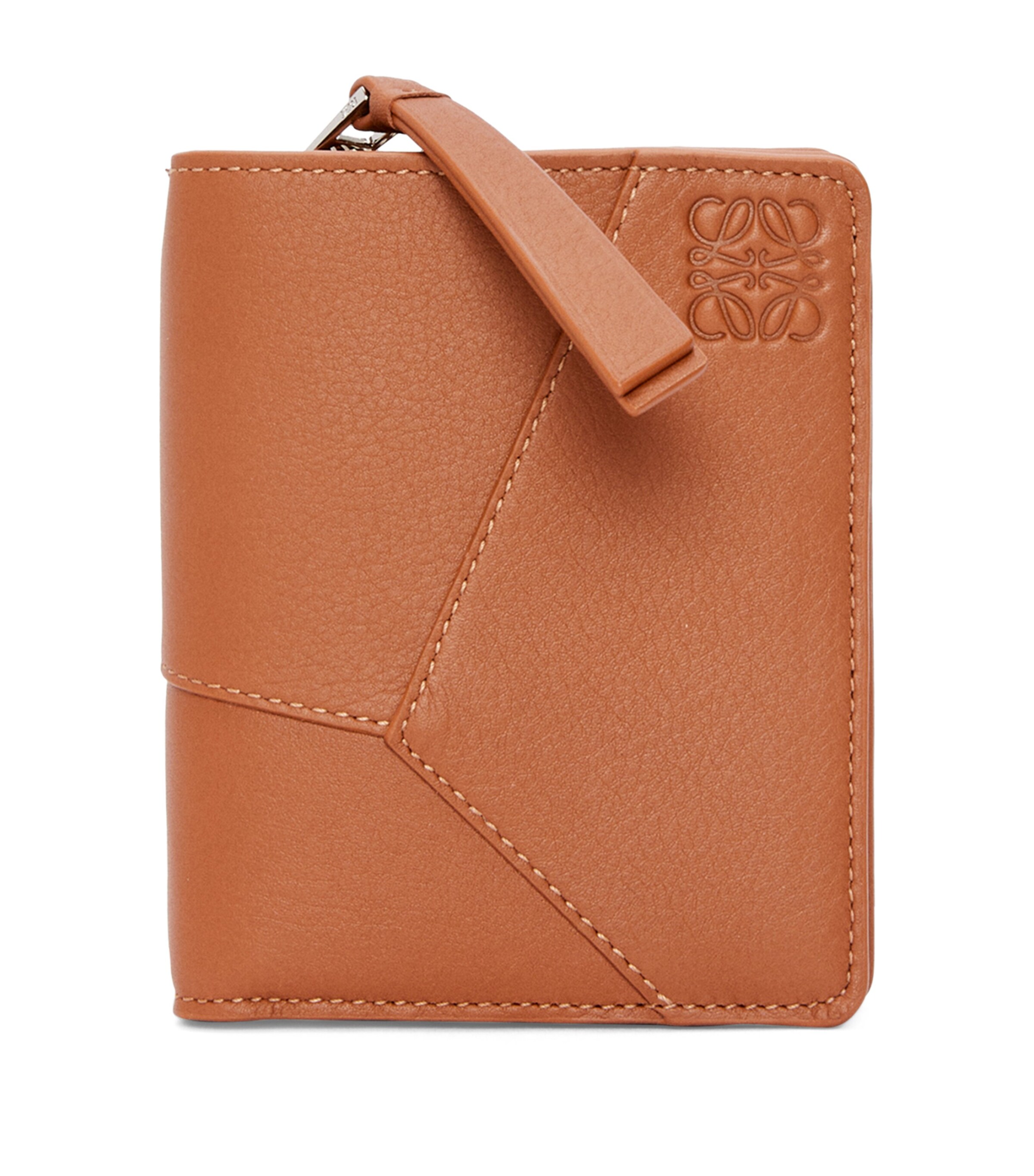 LOEWE Brown Puzzle Edge Zip-Around Wallet | Harrods US