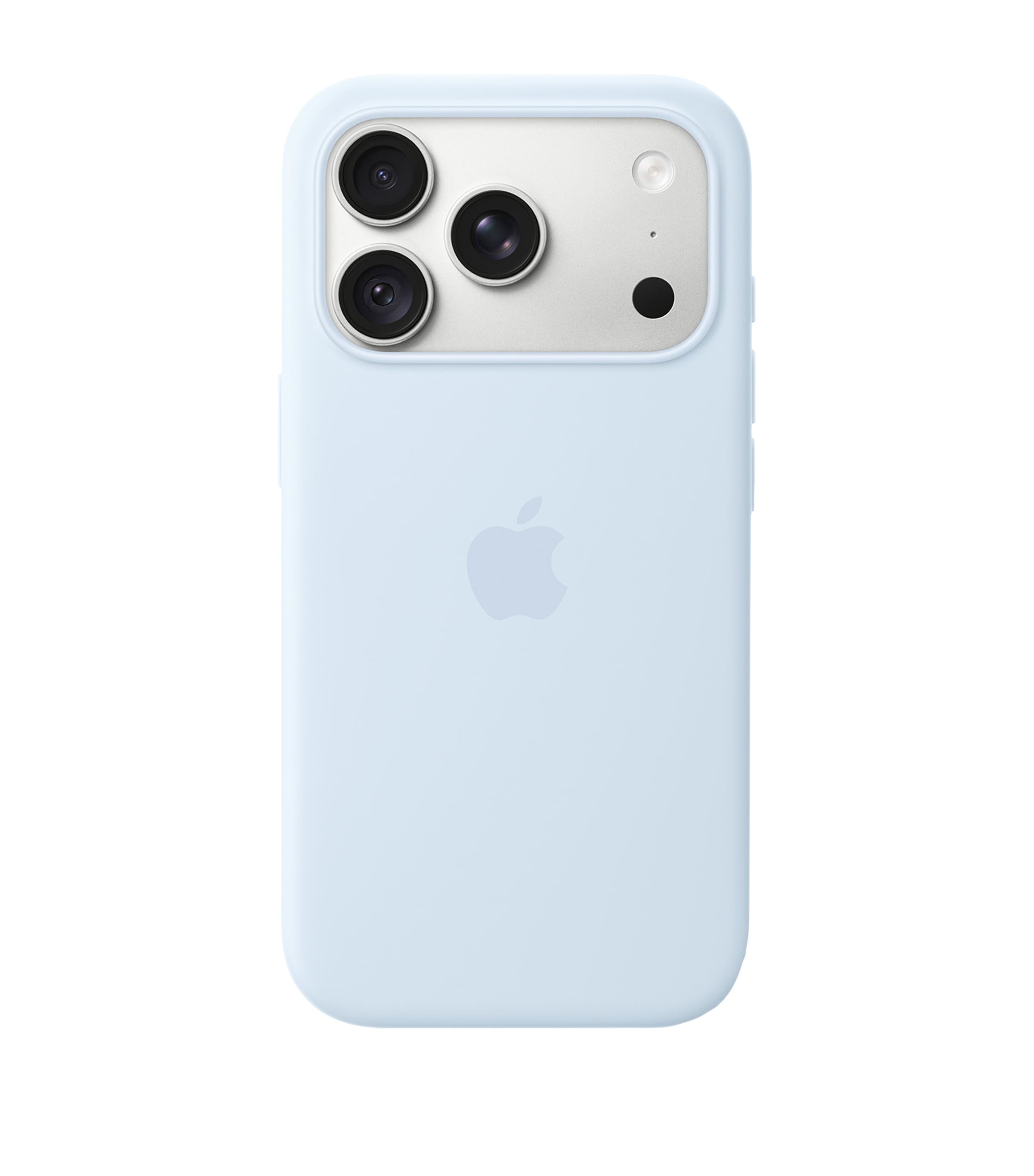 Apple Silicone iPhone 18 Pro MagSafe Case Blue Image 2