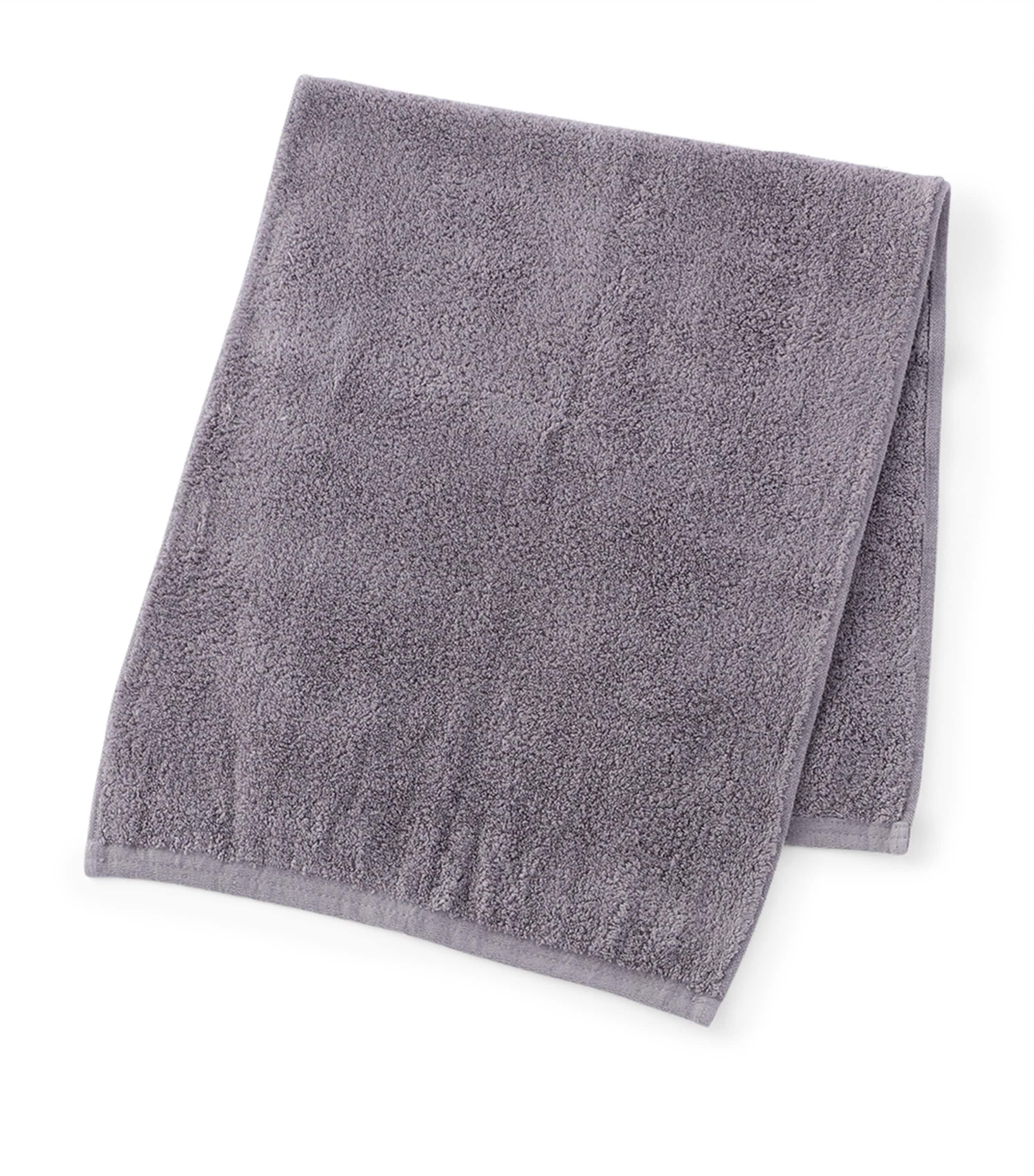 High-Absorbency Gokufuwa Hair Towel (35cm x 85cm) DARK GREY Image 3