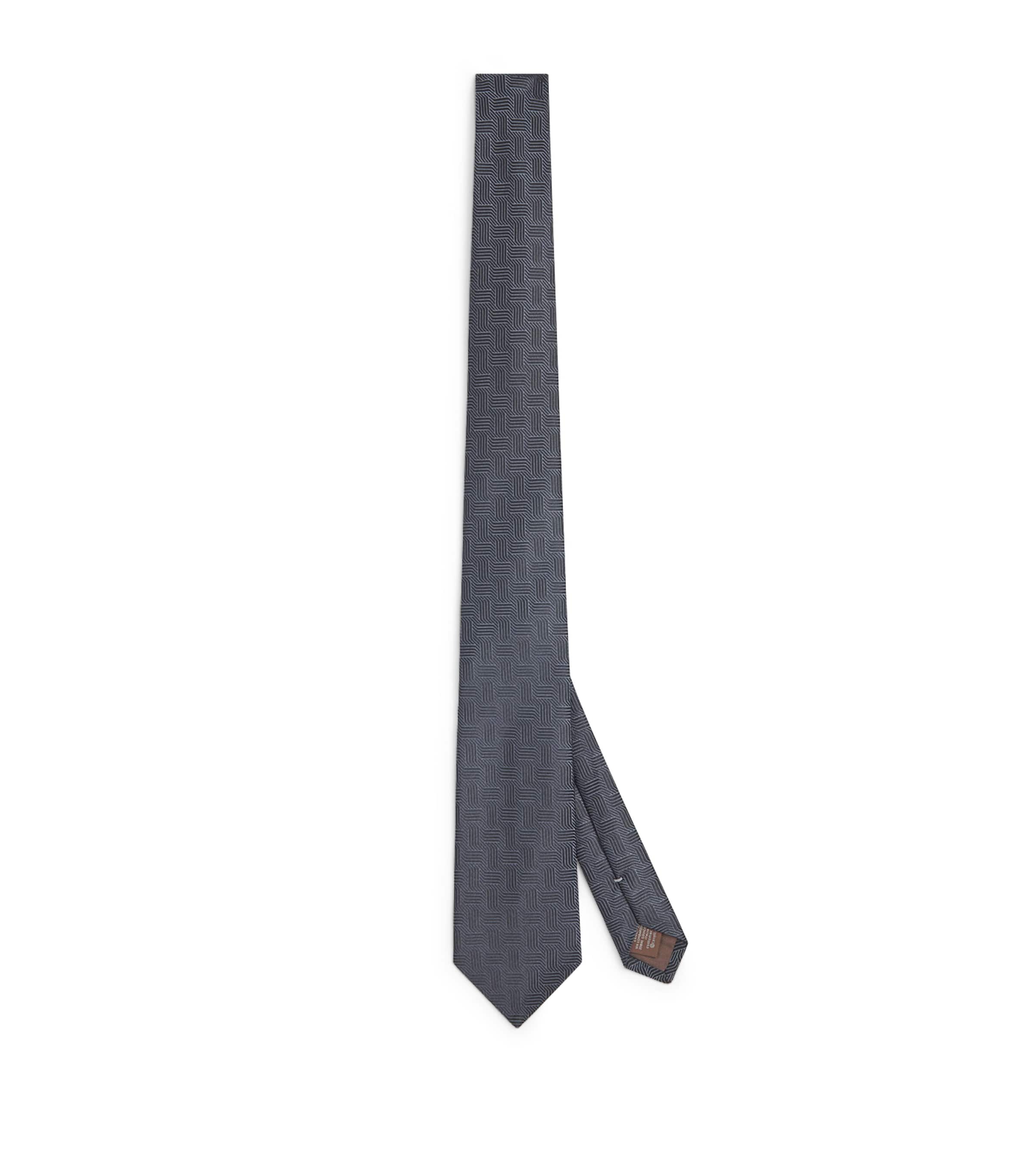 Silk Jacquard Tie 3 Image 1