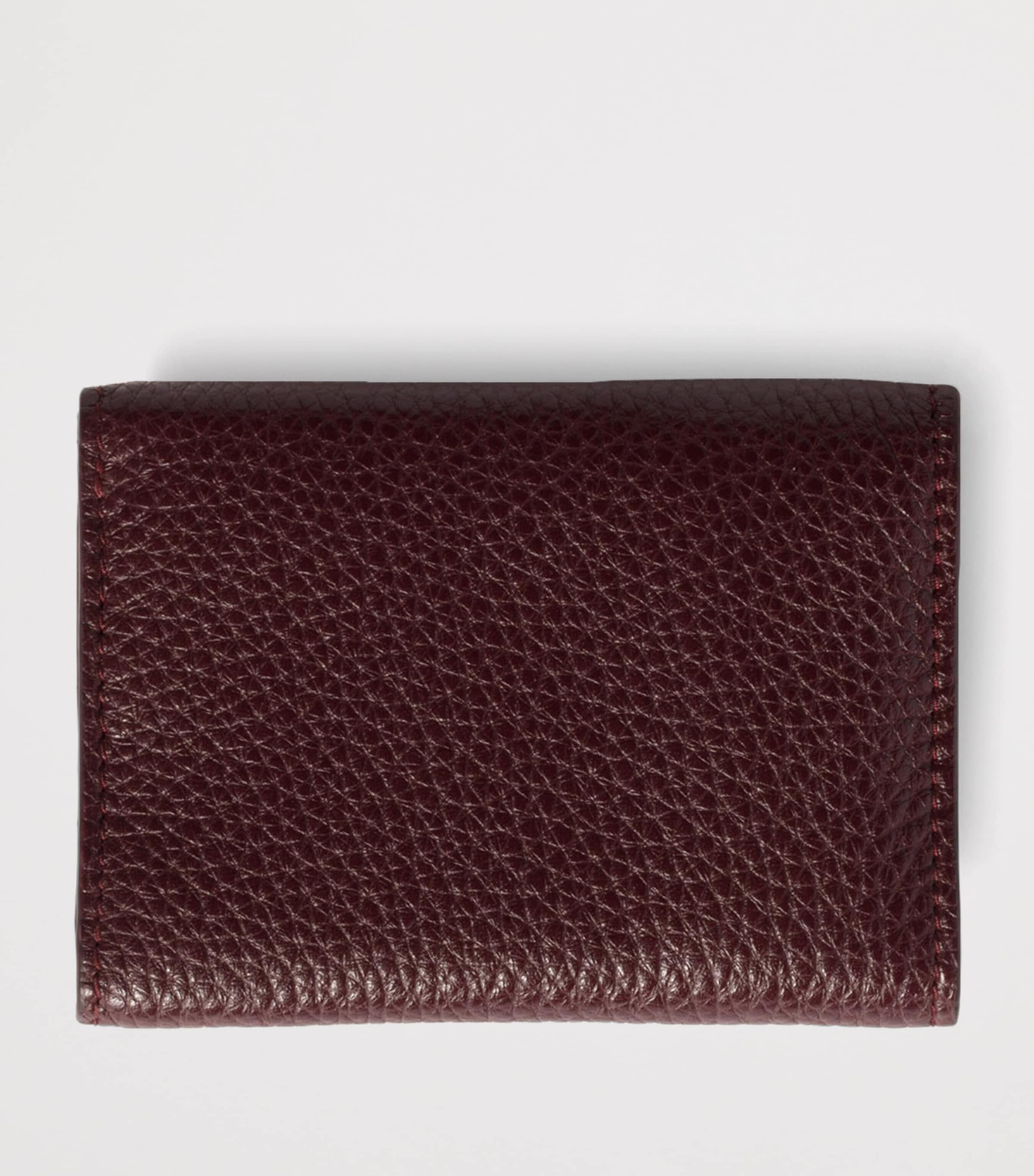 Small Leather Trifold Wallet F0007 Image 3