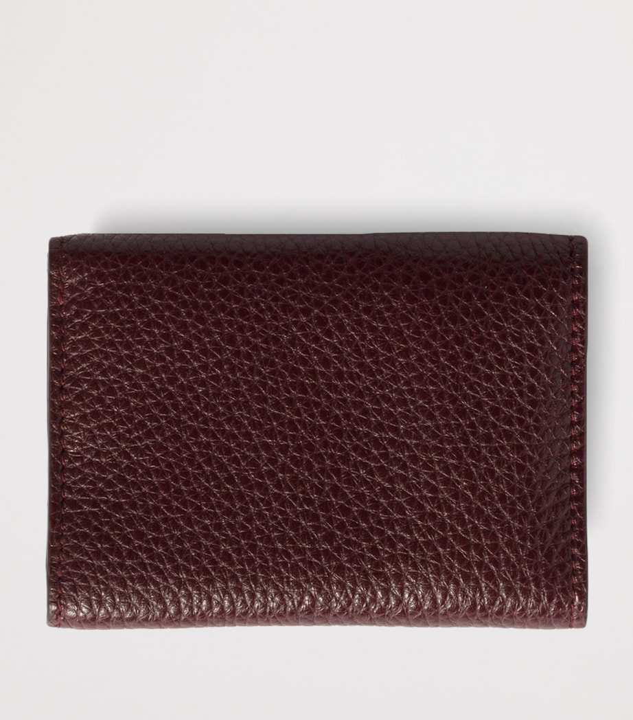 Small Leather Trifold Wallet F0007 Image 3