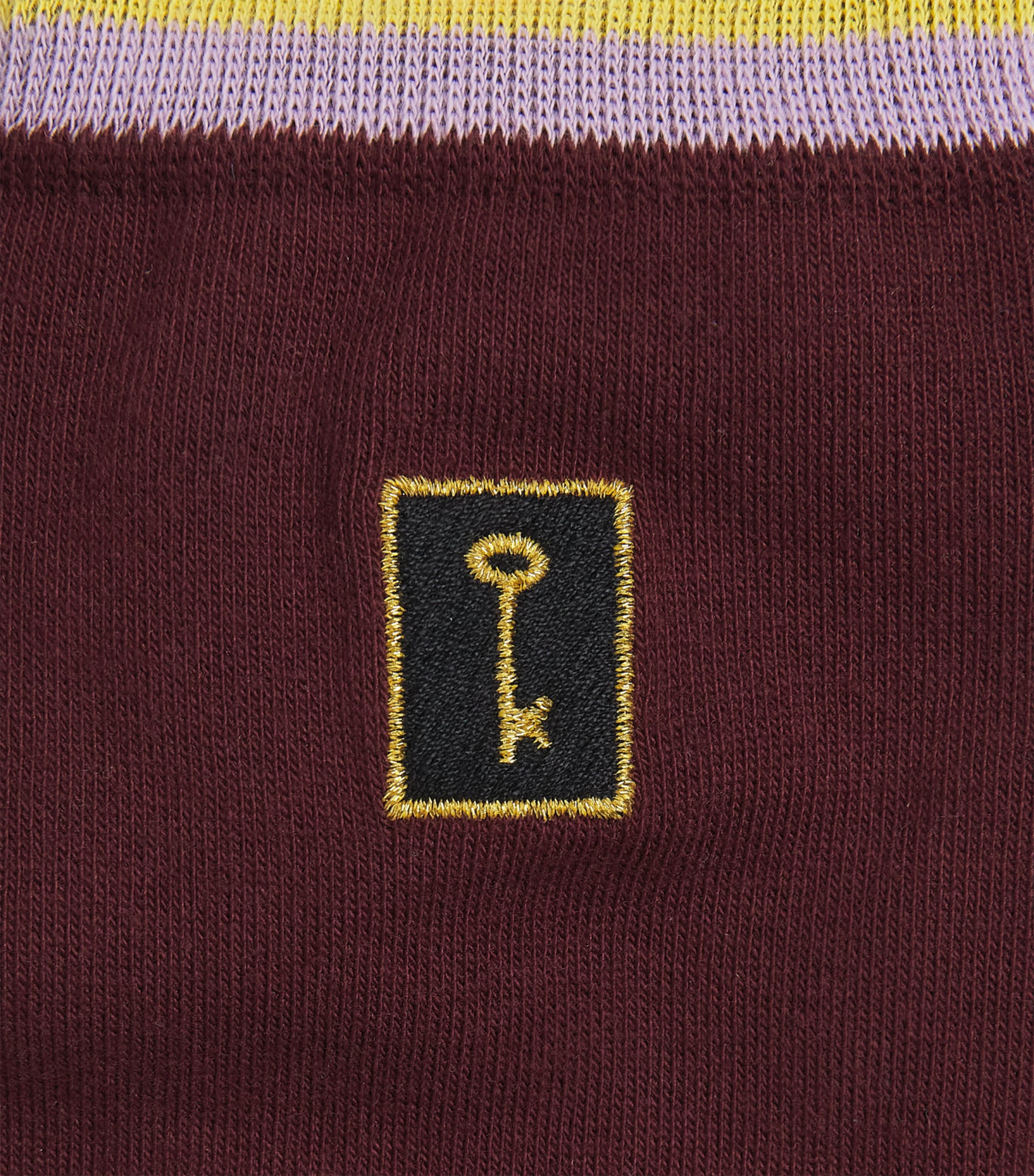 Paul Smith Mens Key Embroidered Socks Borde Image 2
