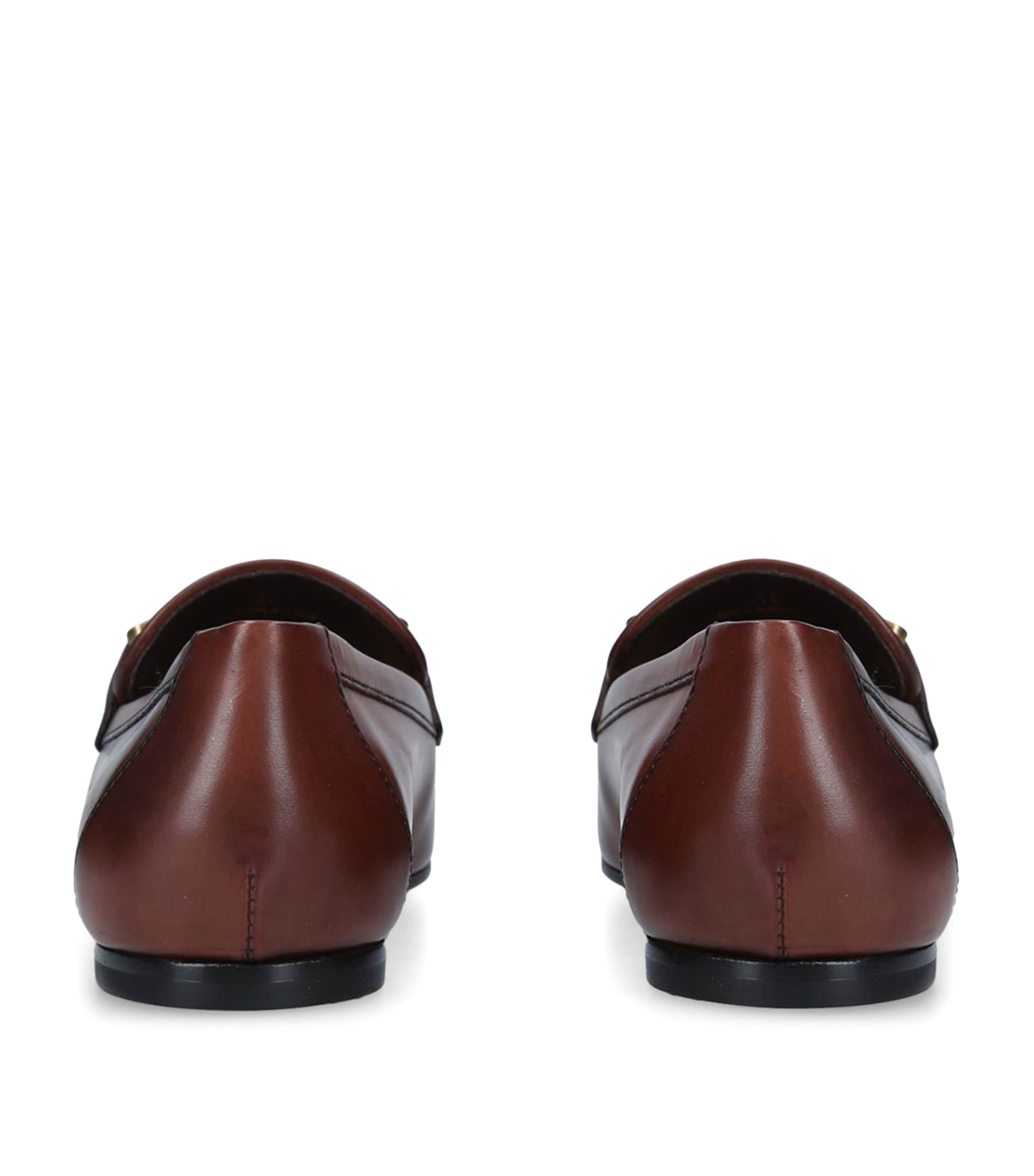 Chain-Bit Loafers BROWN Image 5