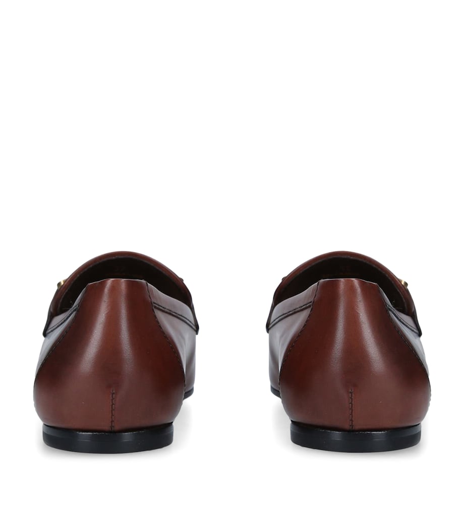 Chain-Bit Loafers BROWN Image 5